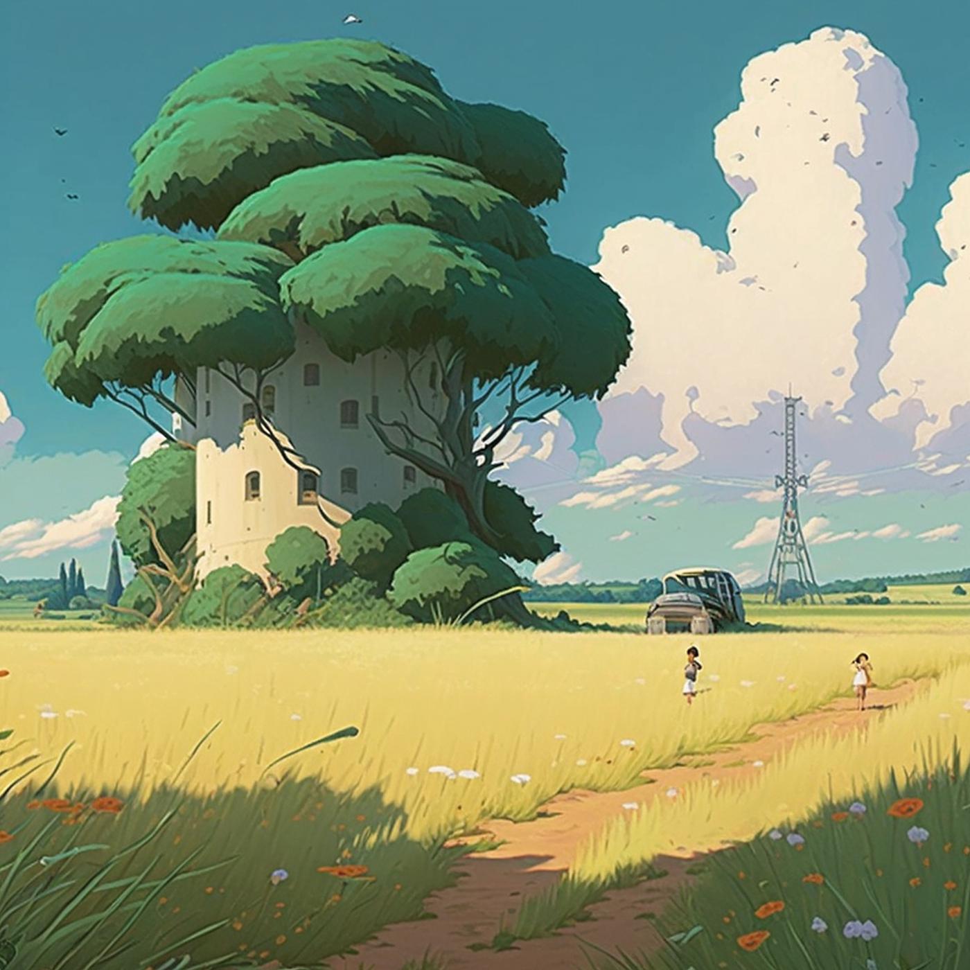Постер альбома Studio Ghibli Study Music