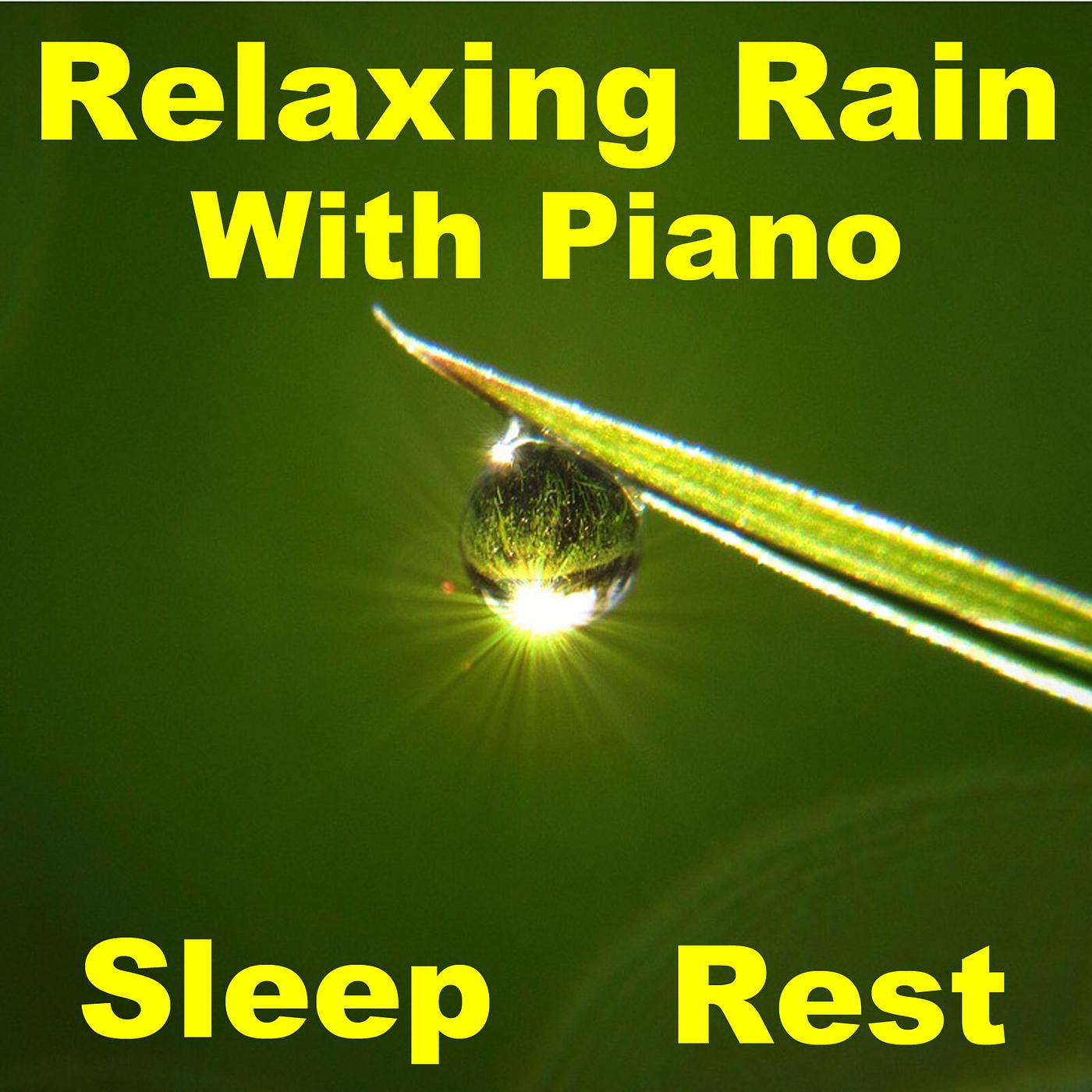 Постер альбома Relaxing Rain With Piano Sleep Rest