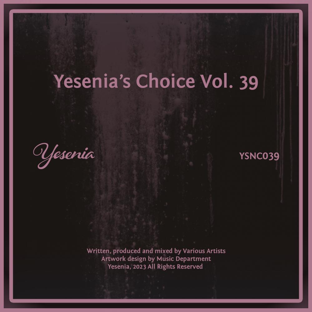 Постер альбома Yesenia's Choice, Vol. 39