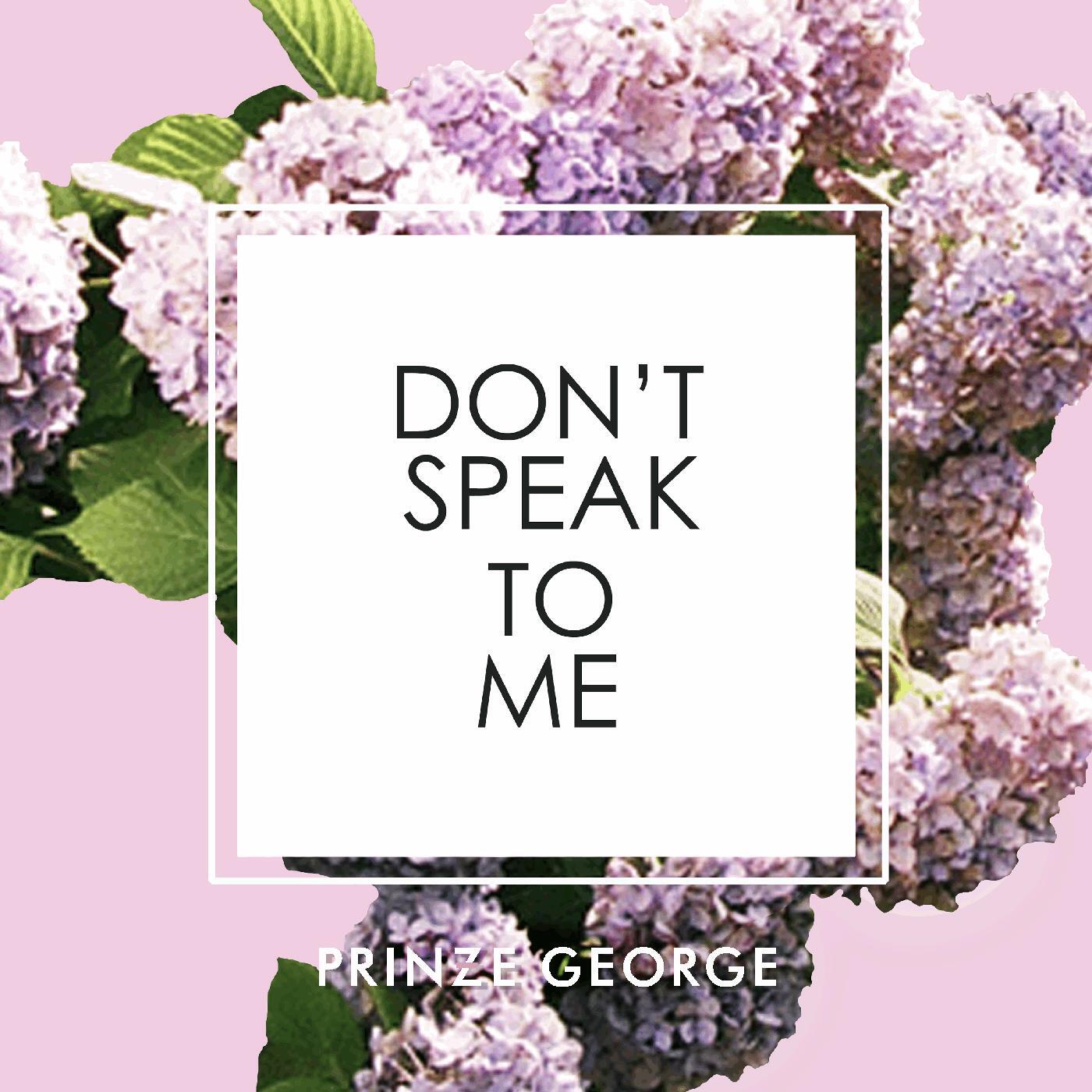 Prinze George - Don't Speak to Me