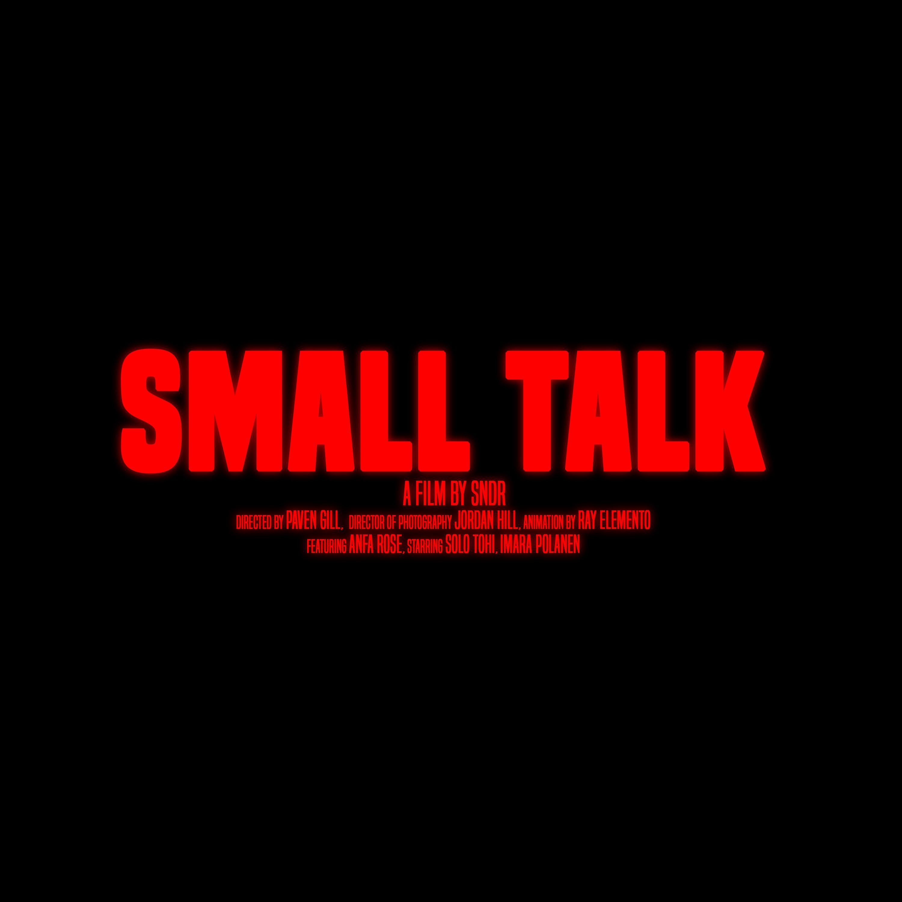 Постер альбома Small Talk