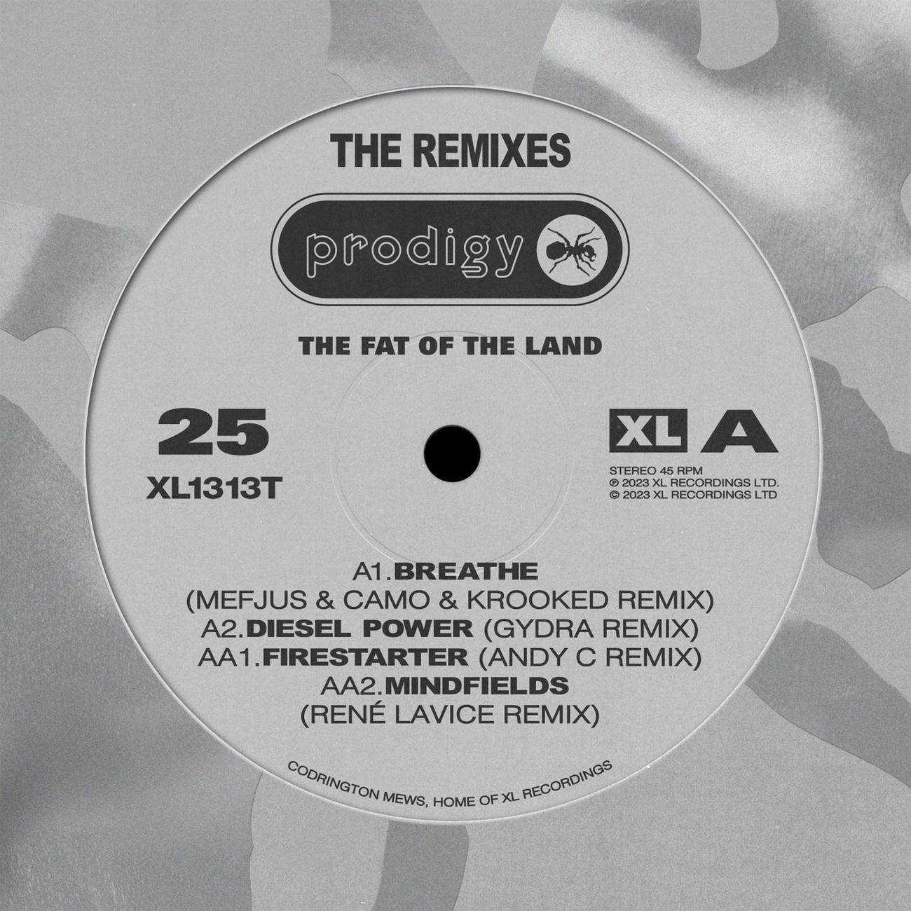 Постер альбома The Fat Of The Land 25th Anniversary - Remixes