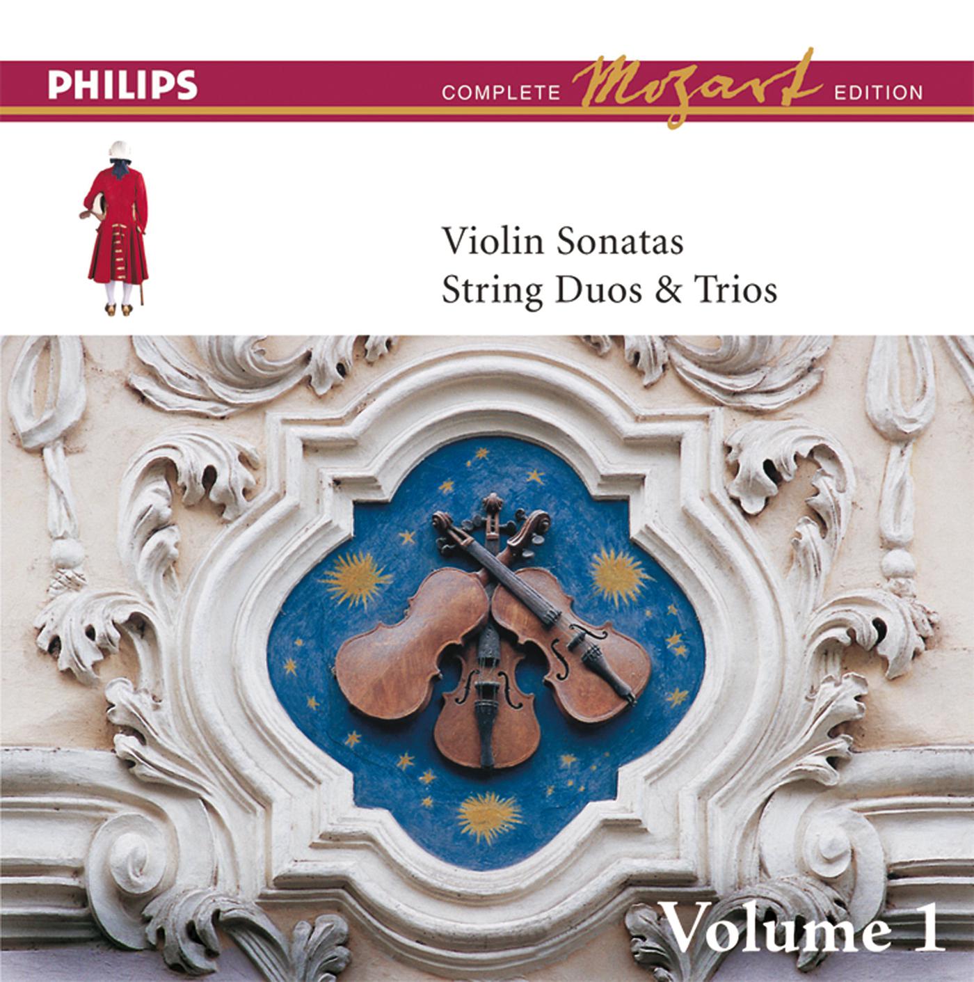 Постер альбома Mozart: The Violin Sonatas, Vol.1