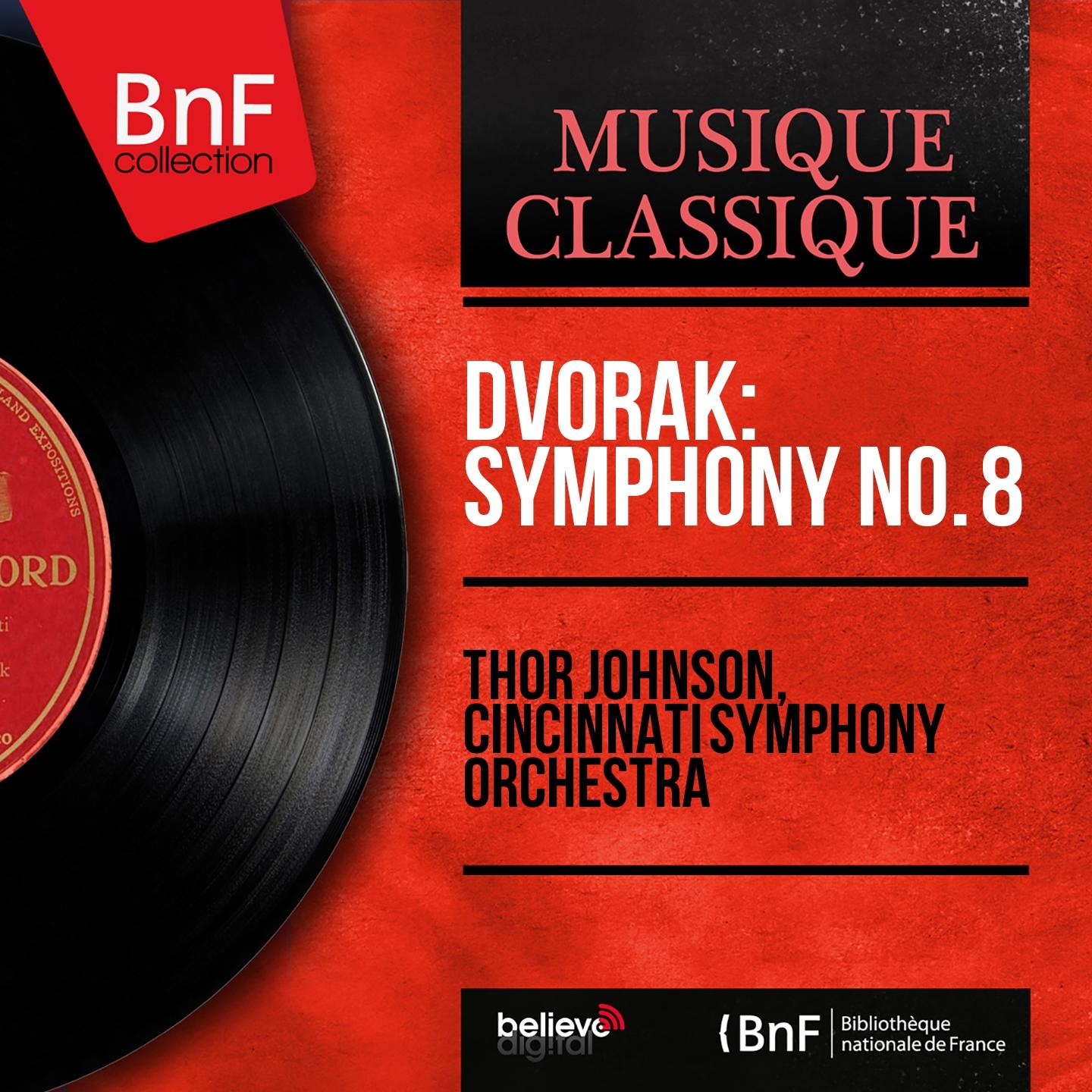 Постер альбома Dvořák: Symphony No. 8 (Mono Version)