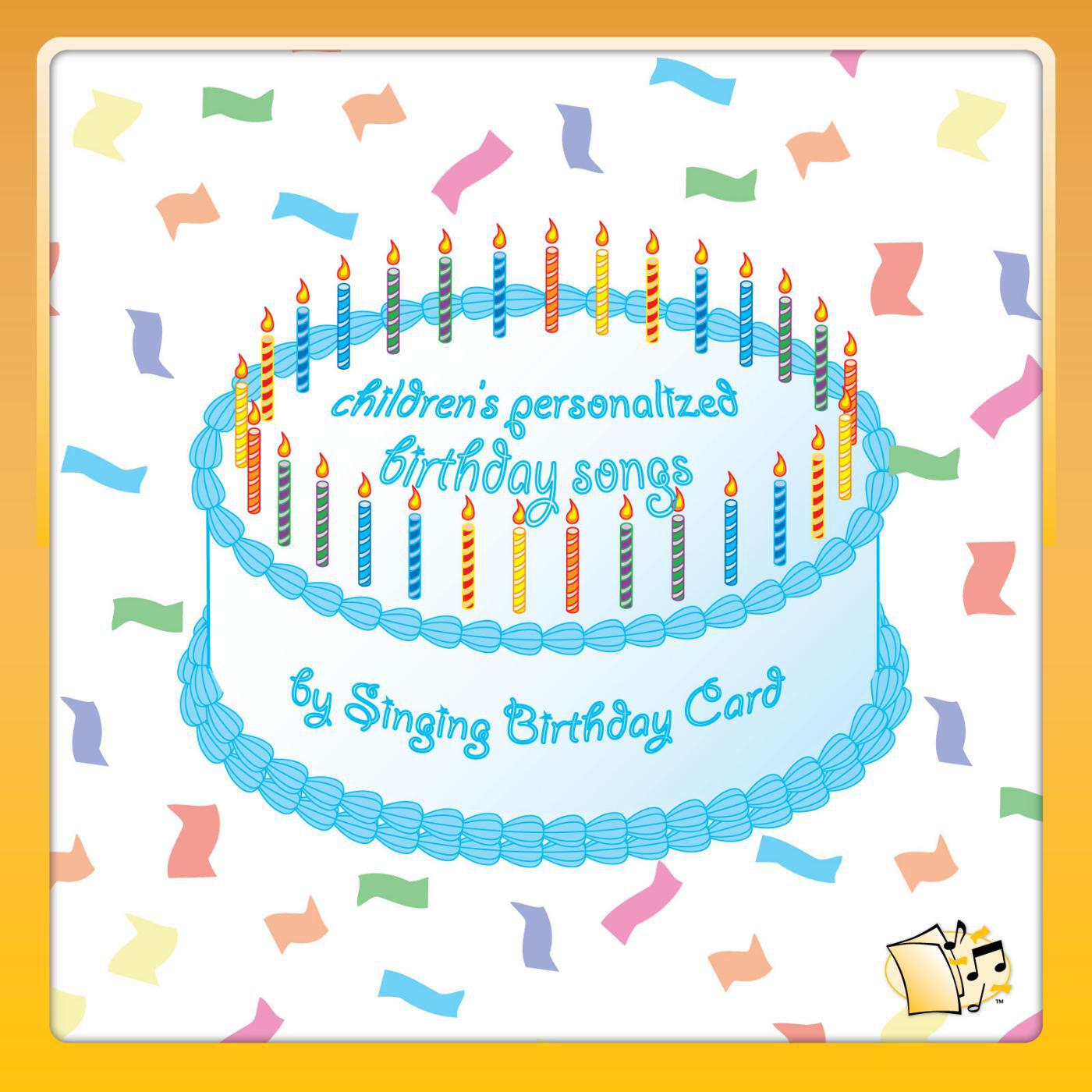 Singing Birthday Card - Happy Birthday, Alexia (Children's)