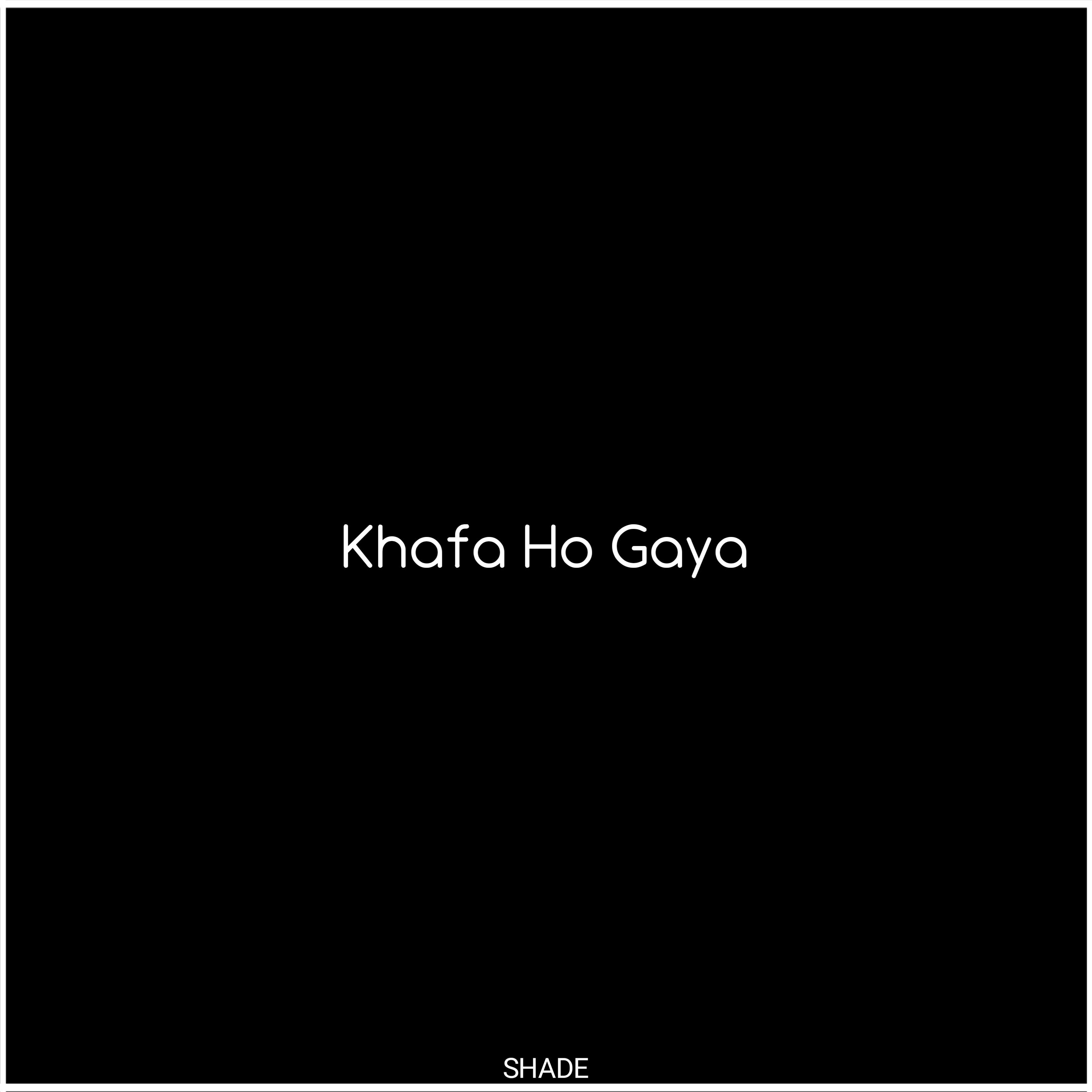 Постер альбома Khafa Ho Gaya