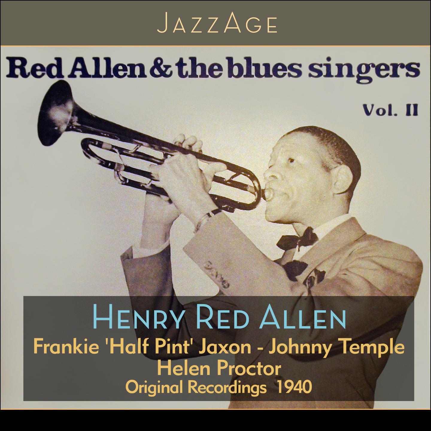 Постер альбома Red Allen and the Blues Singers, Vol. 2