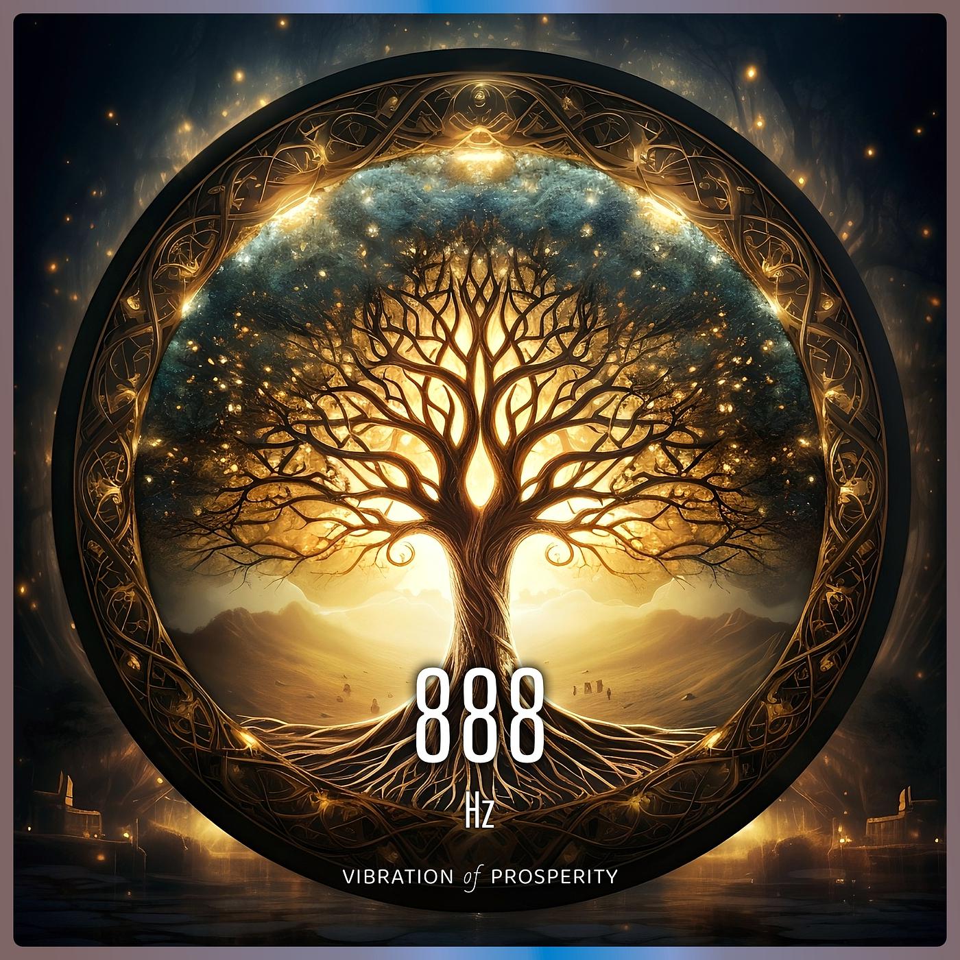Постер альбома 888 Hz Vibration of Prosperity