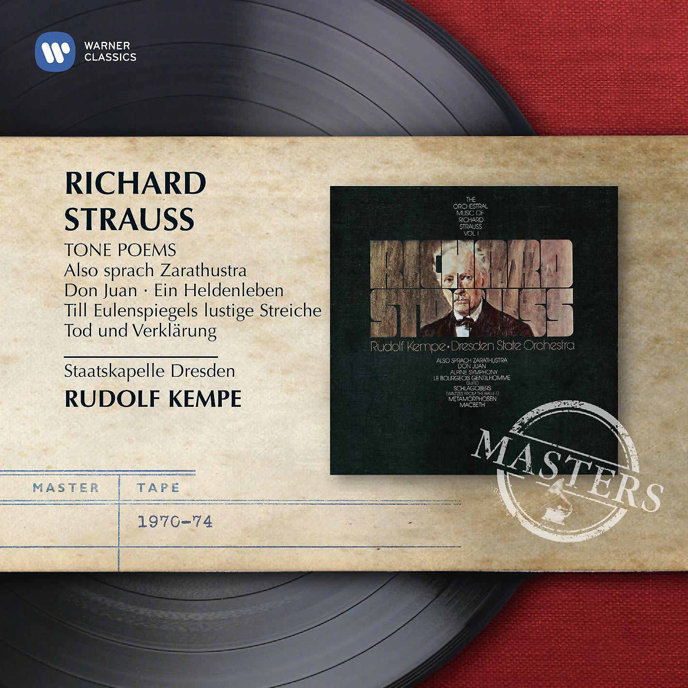 Постер альбома Richard Strauss: Tone Poems