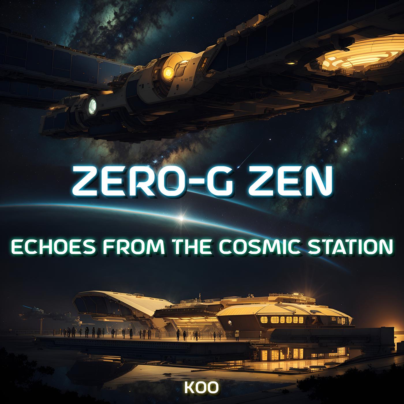 Постер альбома Zero-G Zen : Echoes from the Cosmic Station