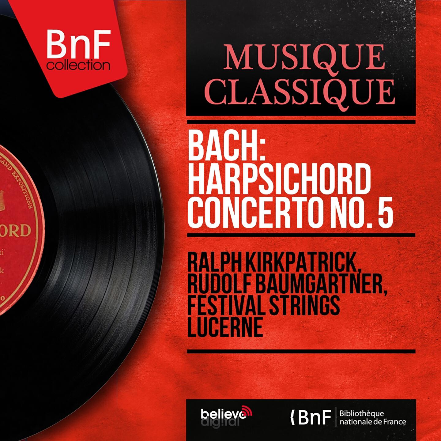 Ralph Kirkpatrick - Harpsichord Concerto No. 5 in F Minor, BWV 1056: III. Presto