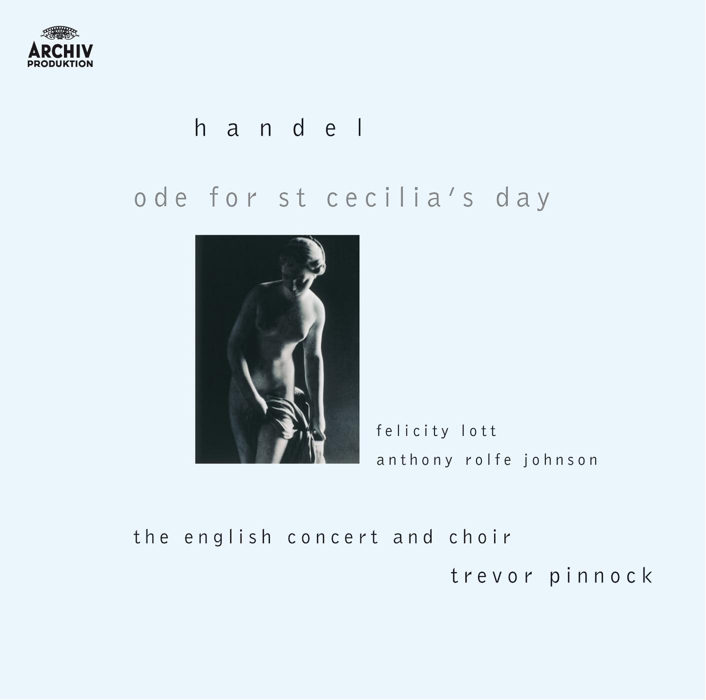 Постер альбома Handel: Ode for St. Cecilia's Day
