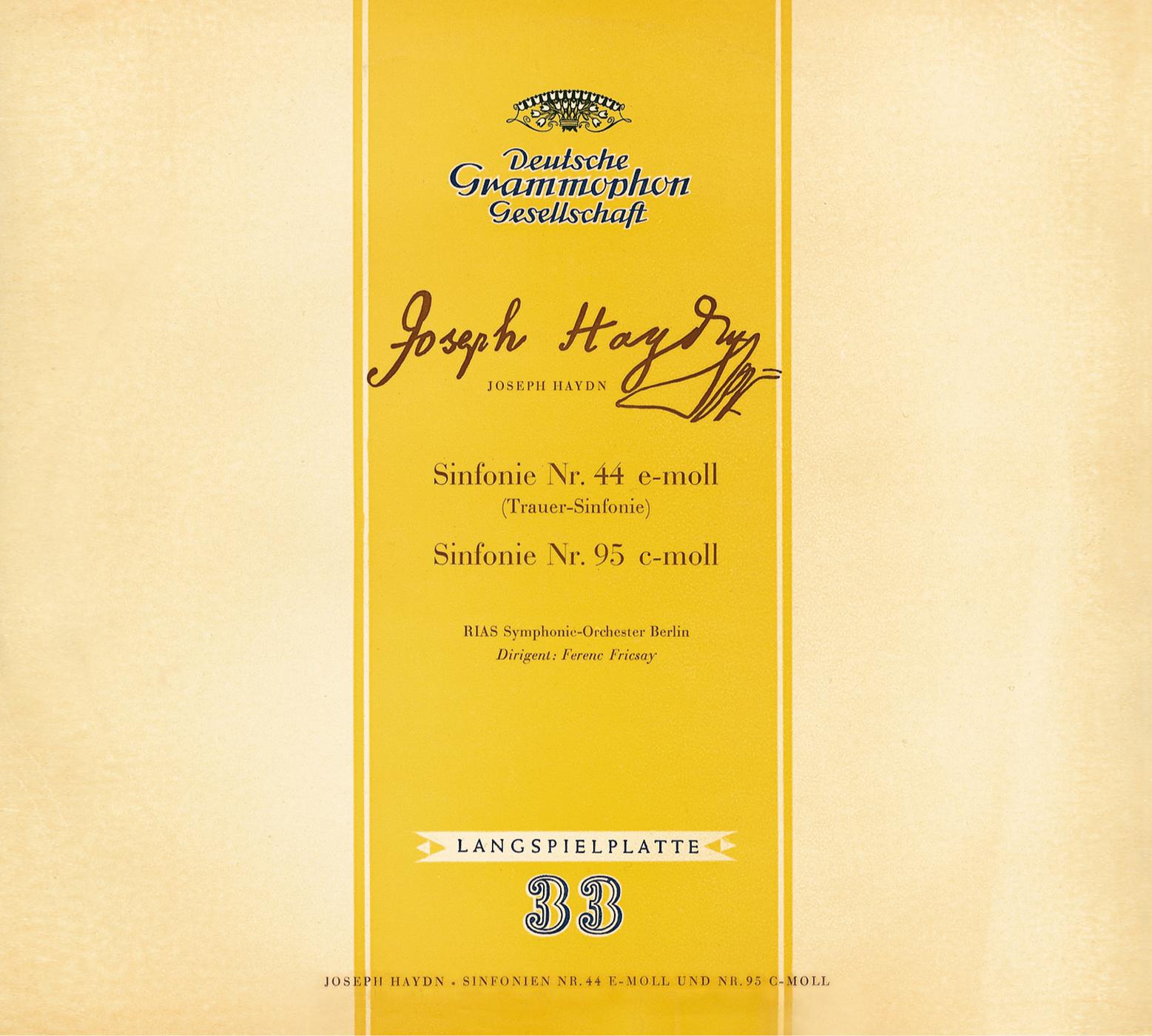 Постер альбома Haydn, J.: Symphonies Nos.44, 95 & 98
