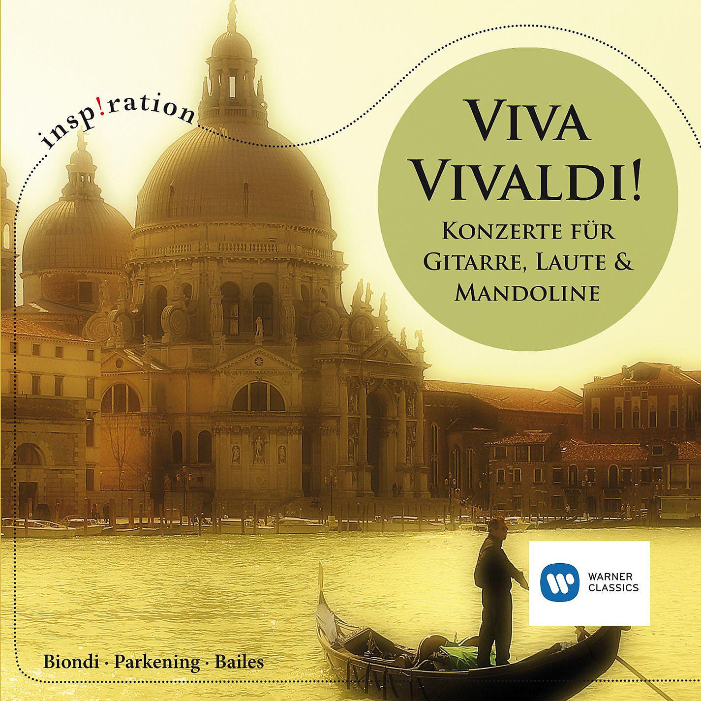 Постер альбома Viva Vivaldi! Concierto para Guitarra, Laud y Mandolina