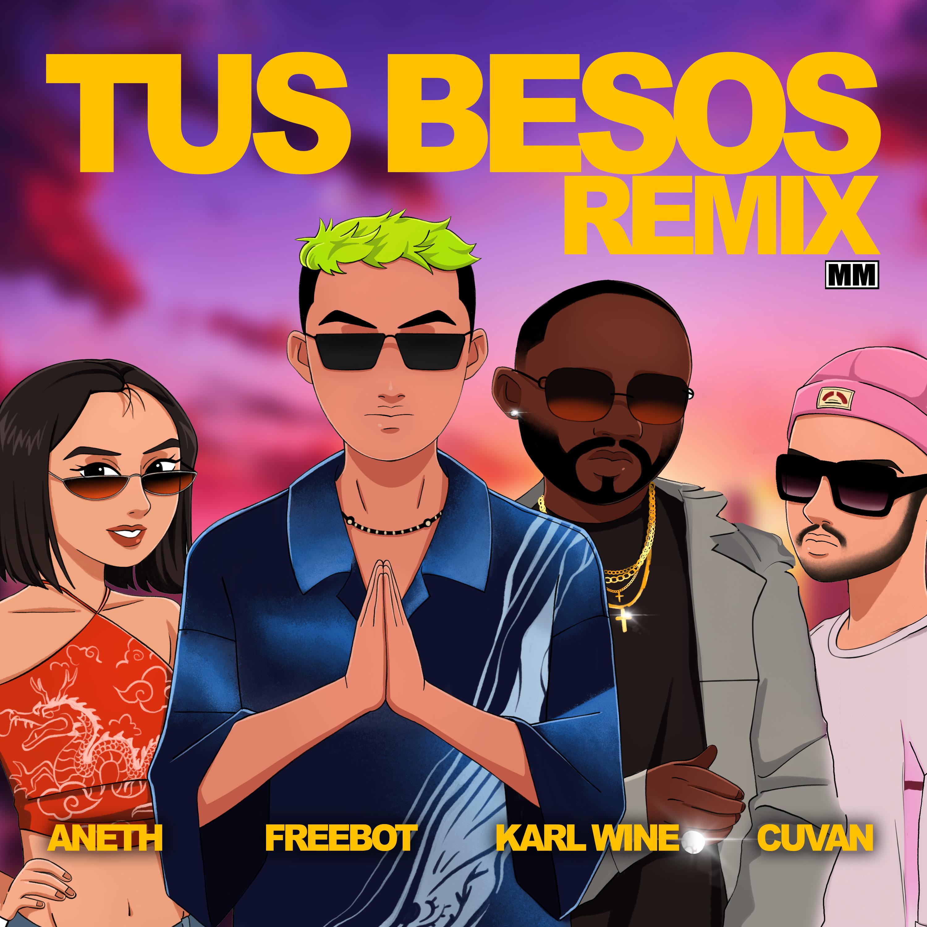 Постер альбома Tus Besos - Remix