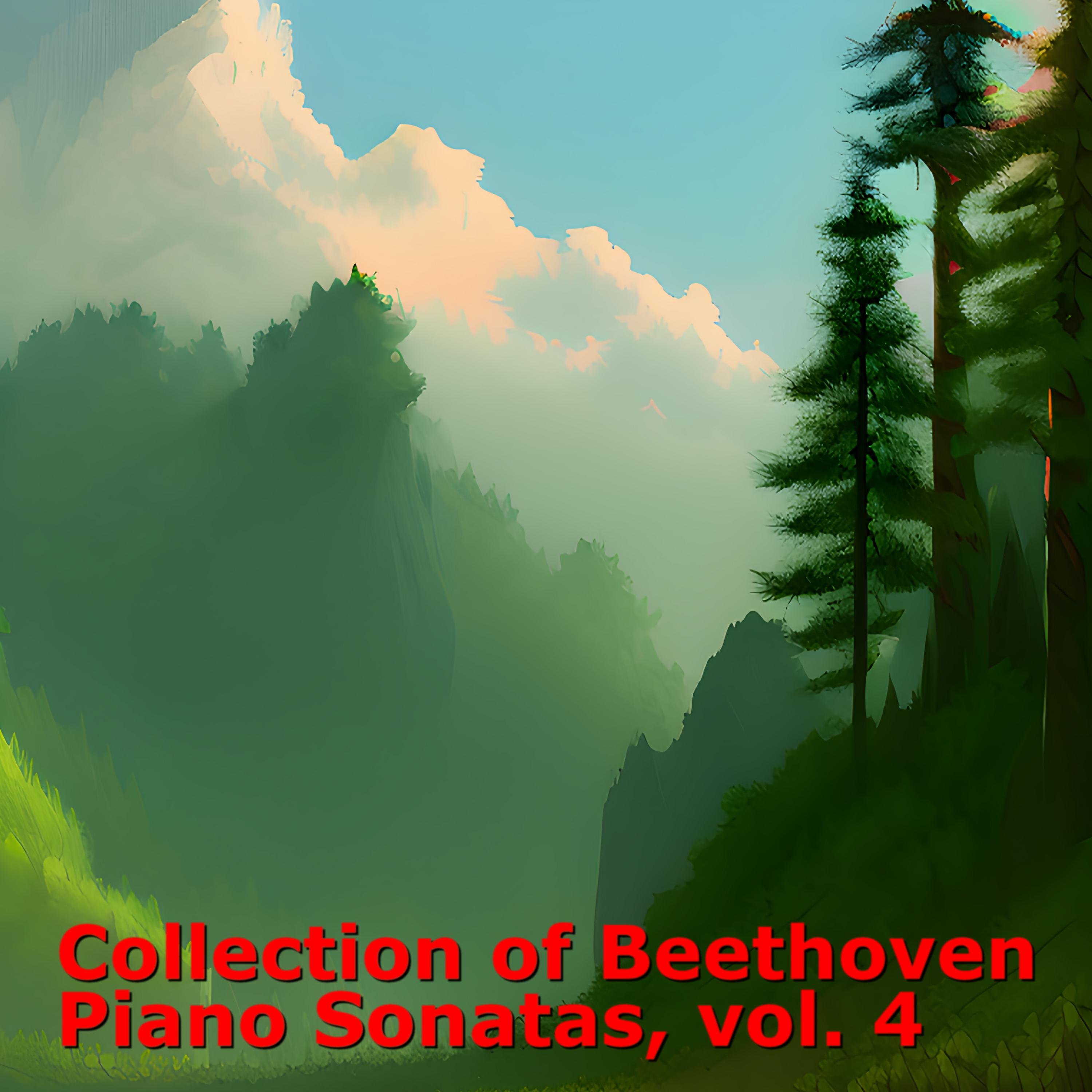 Постер альбома Collection of Beethoven Piano Sonatas, vol. 4
