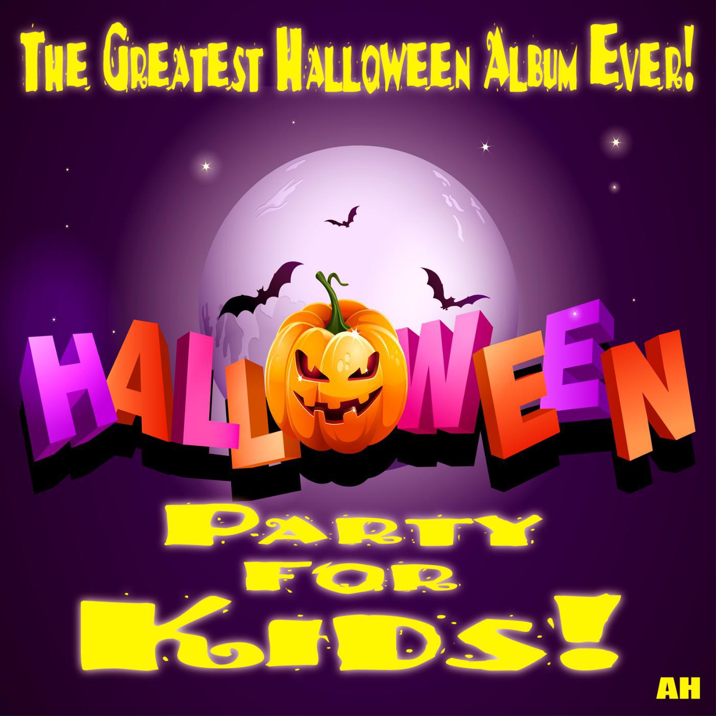 Постер альбома Halloween for Kids: Party Songs and Sound Effects - 15 Songs!