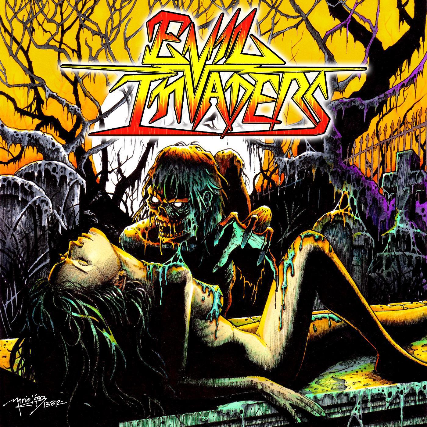 Evil Invaders - Alcoholic Maniac