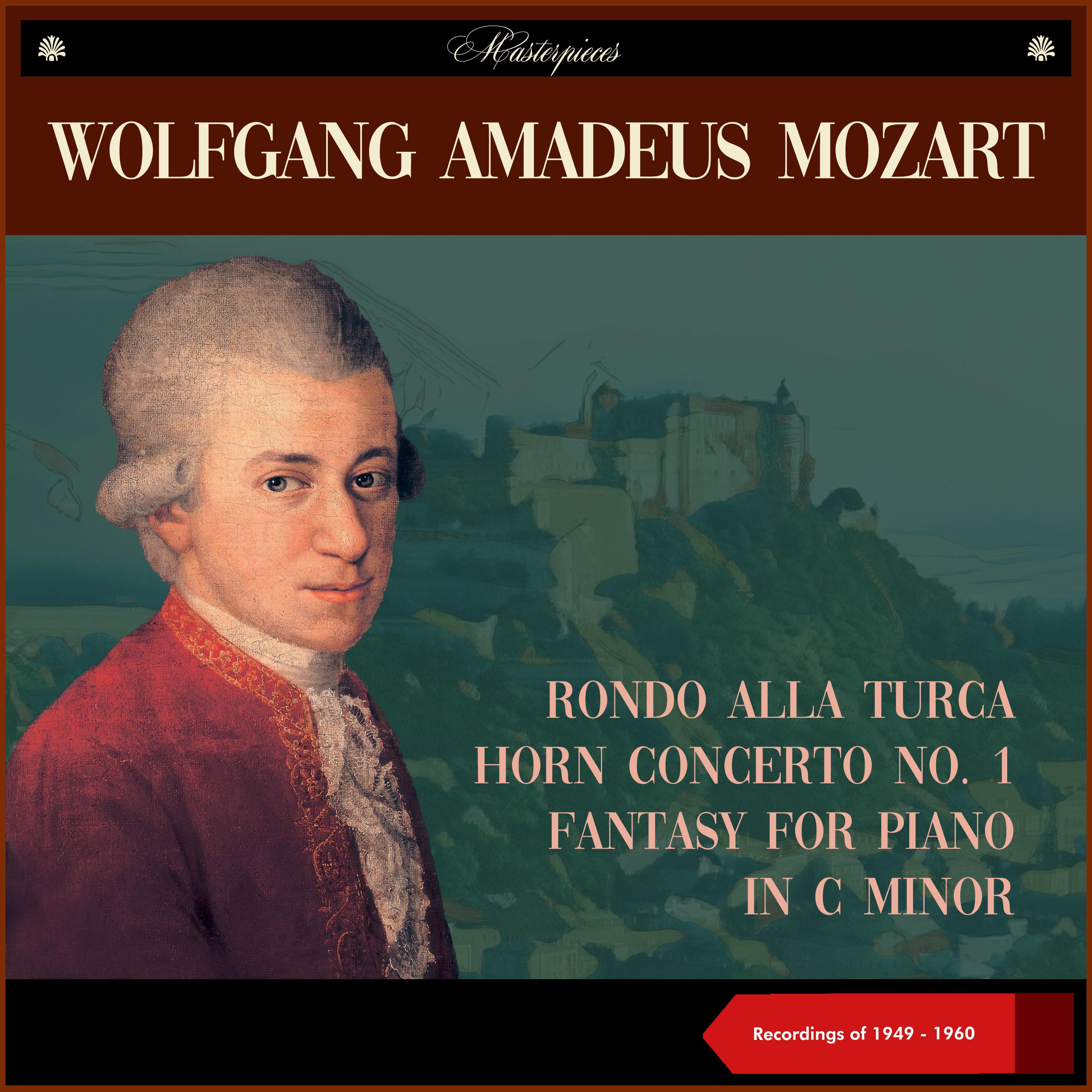 Постер альбома Wolfgang Amadeus Mozart: Rondo alla Turca - Horn Concerto No. 1 - Fantasy for Piano in C Minor