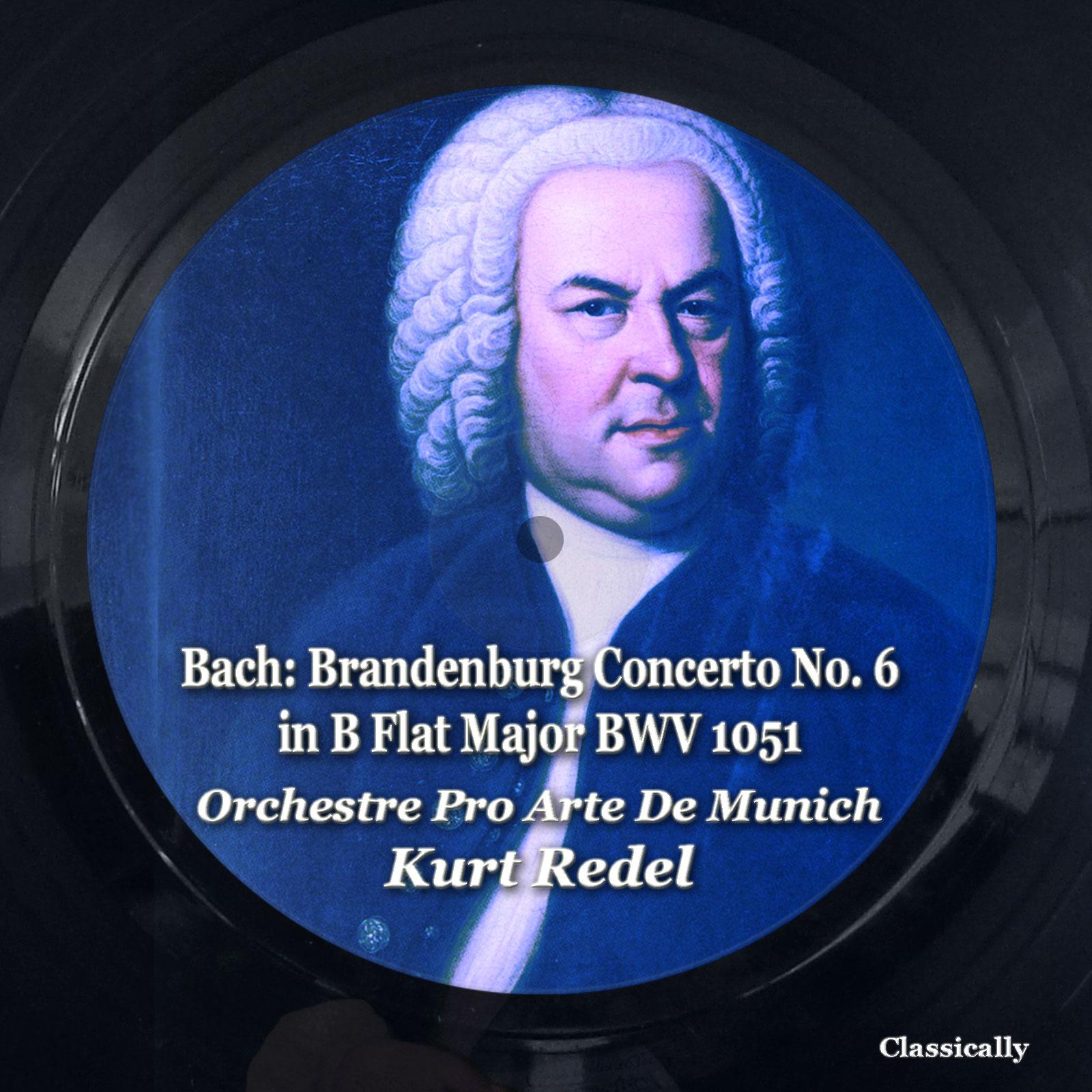 Постер альбома Bach: Brandenburg Concerto No. 6 B Flat Major BWV 1051