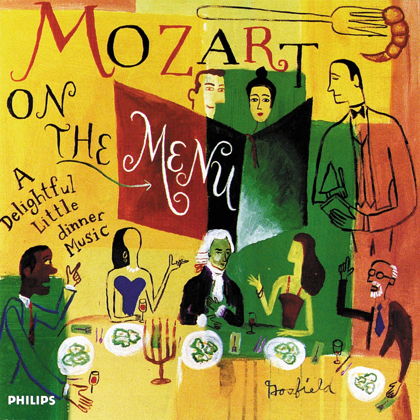 Постер альбома Mozart on the Menu: A Delightful Little Dinner Music