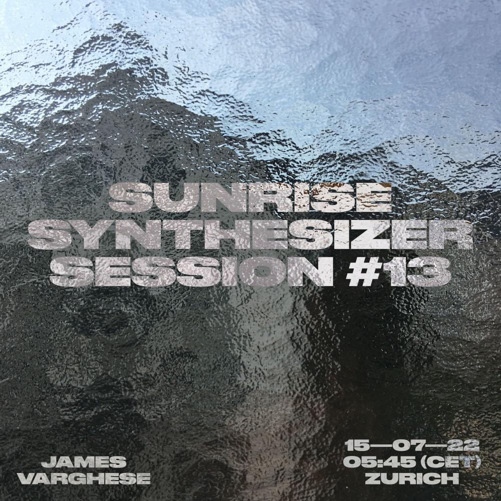 Постер альбома Sunrise Synthesizer Session, No. 13