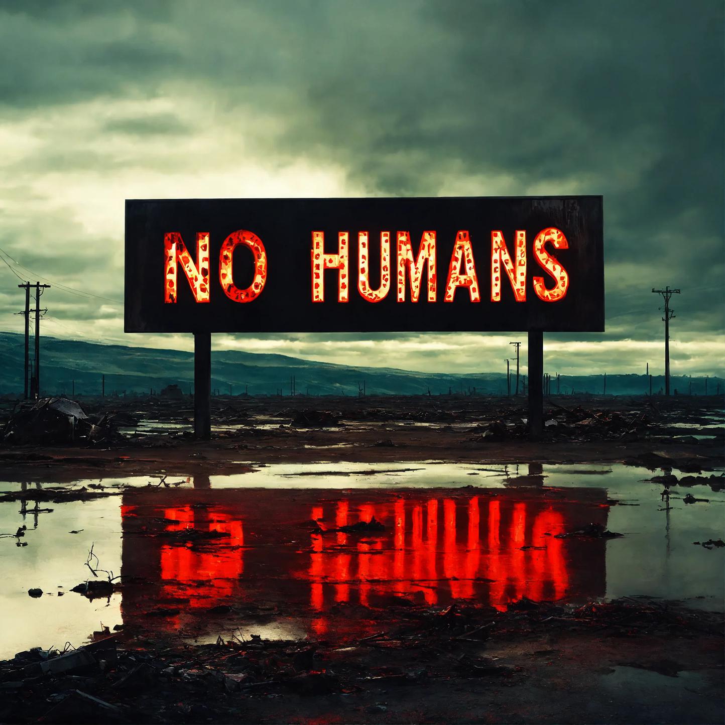 Постер альбома No Humans