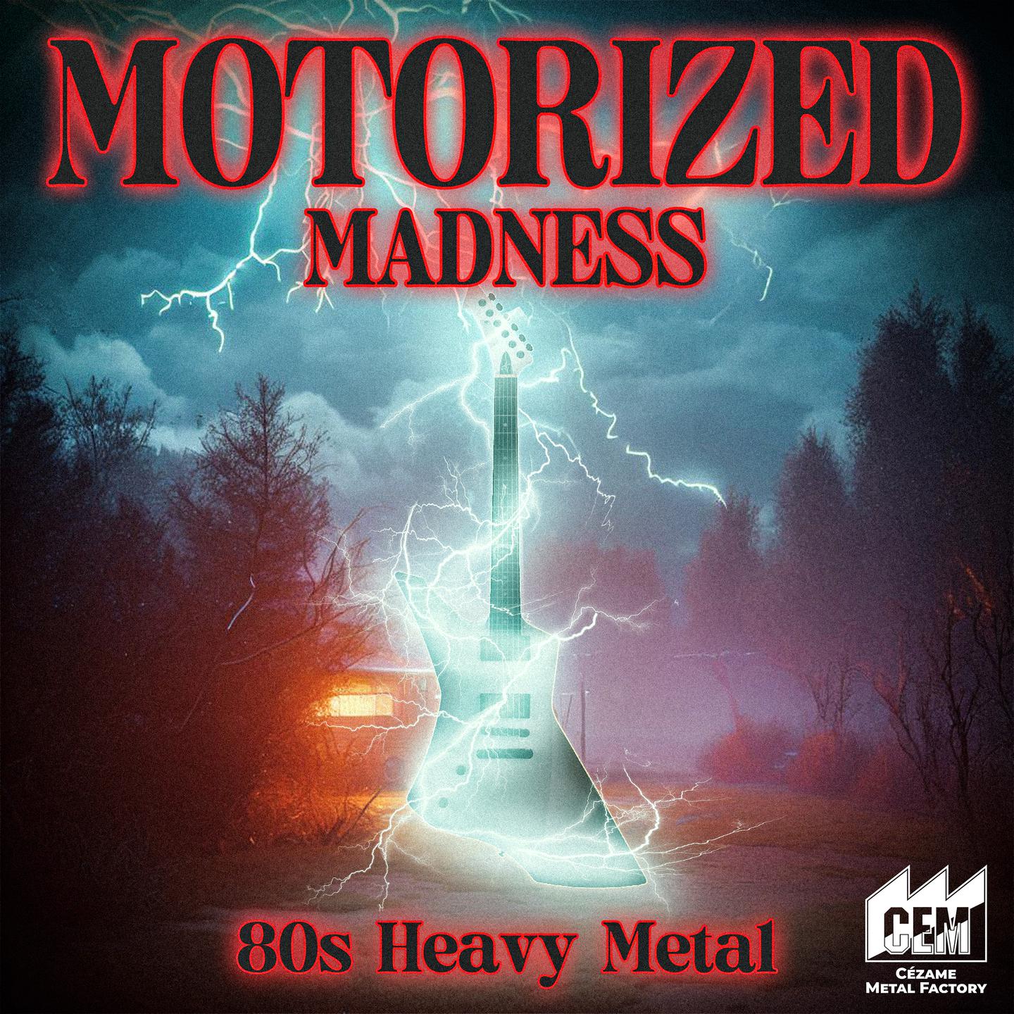 Постер альбома Motorized Madness - 80s Heavy Metal