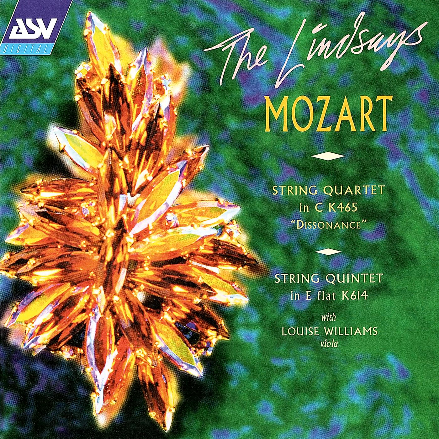 Постер альбома Mozart: String Quartet No. 19; String Quintet No. 6