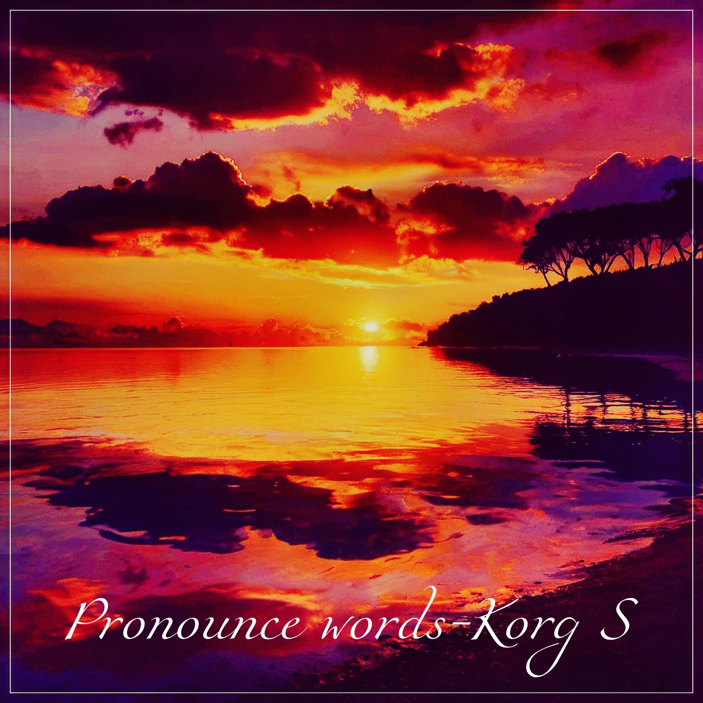 Постер альбома Pronounce words