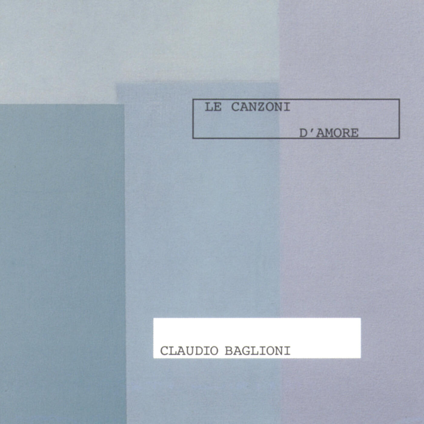 Claudio Baglioni - Questo piccolo grande amore