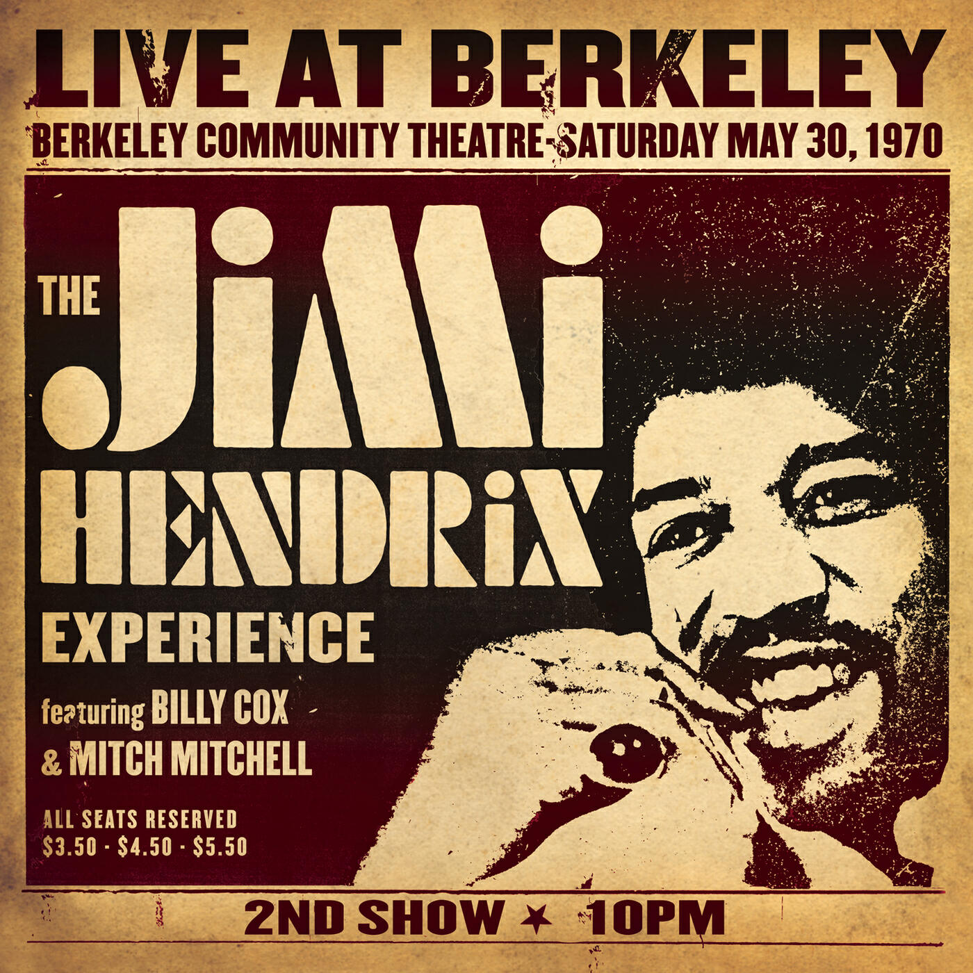 The Jimi Hendrix Experience - Hey Joe (Live At Berkeley - 2nd Show, 10PM)