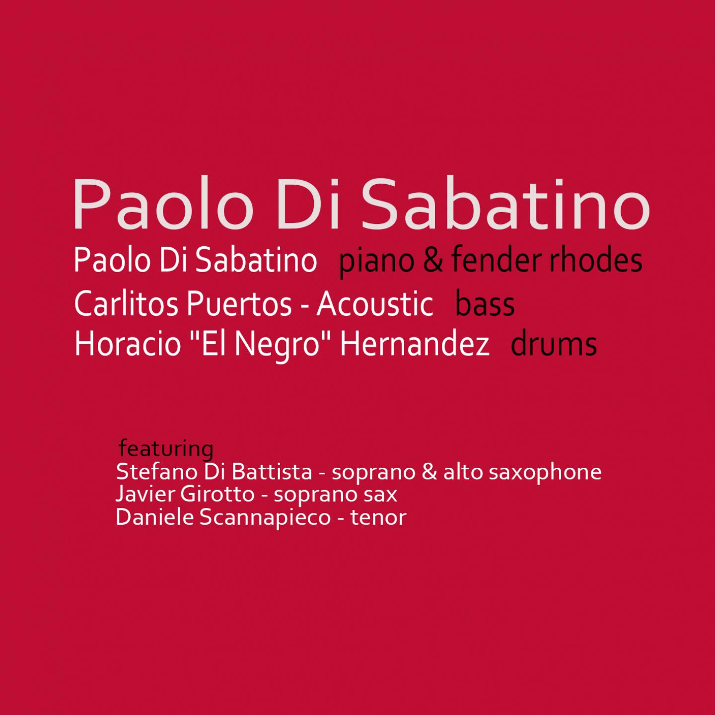 Постер альбома Paolo Di Sabatino