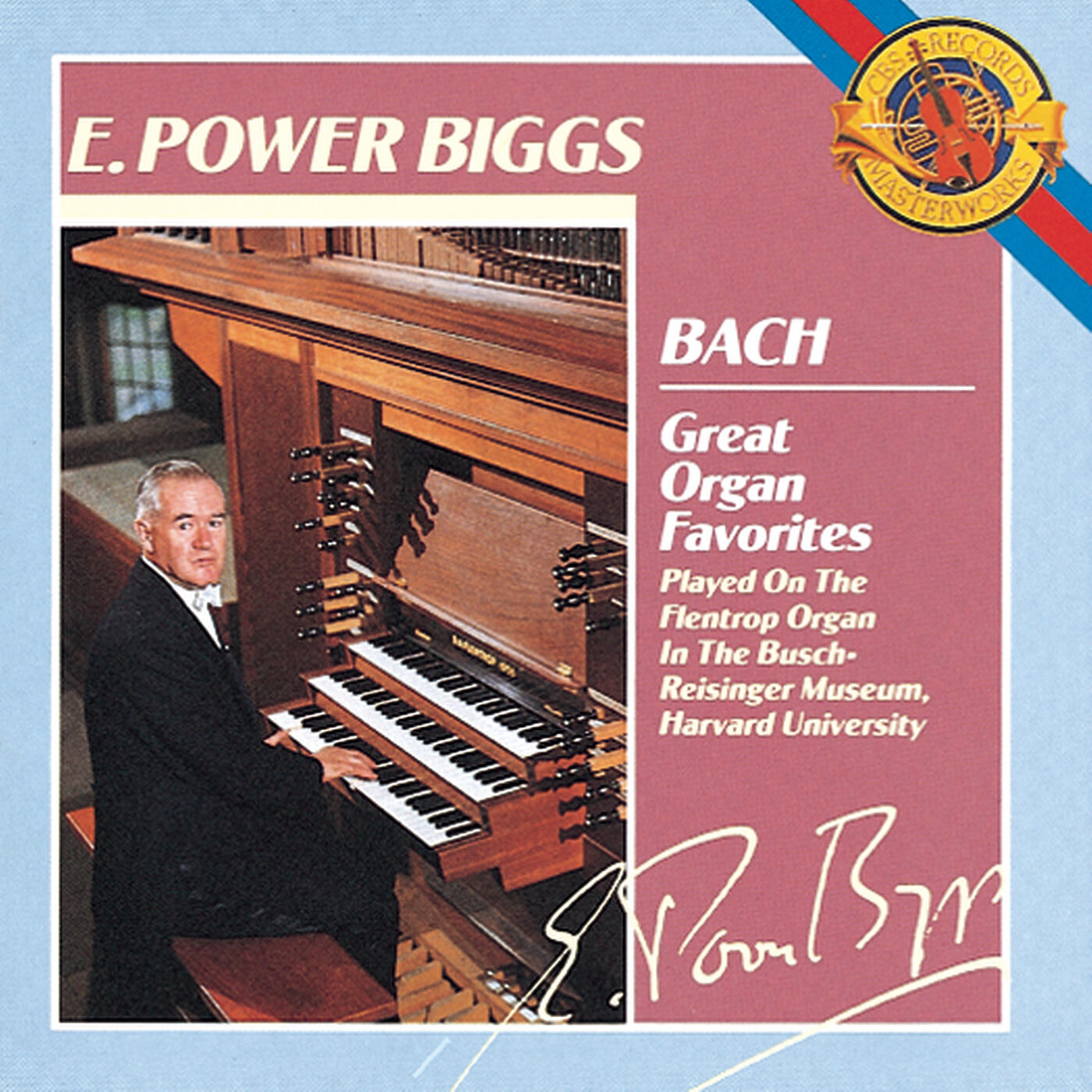 E. Power Biggs - Toccata, Adagio & Fugue in C Major, BWV 564: Toccata