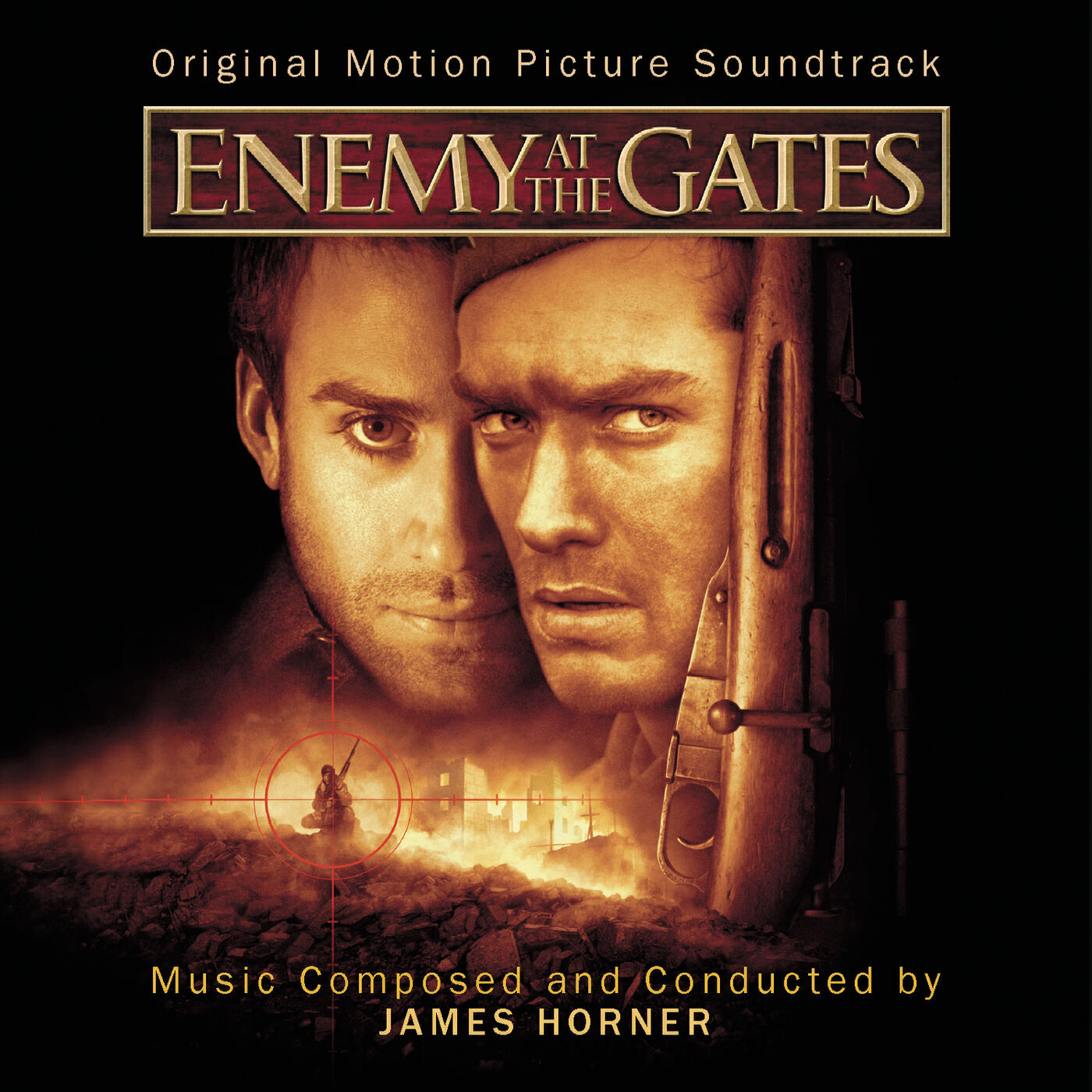Gate ost. Враг у ворот Джеймс Хорнер. Враг у ворот (DVD). Enemy обложка. Enemy песня обложка.