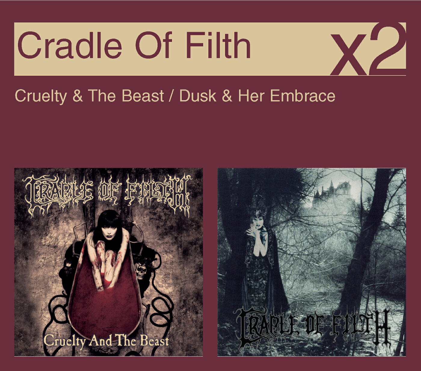 Cradle Of Filth - A Gothic Romance (Red Roses For The Devils's Wore)