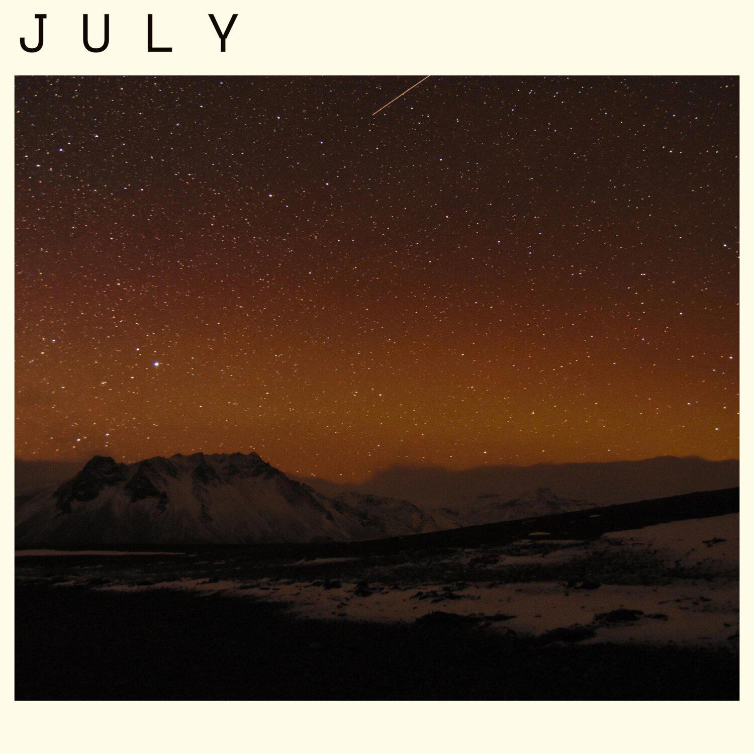 Постер альбома July