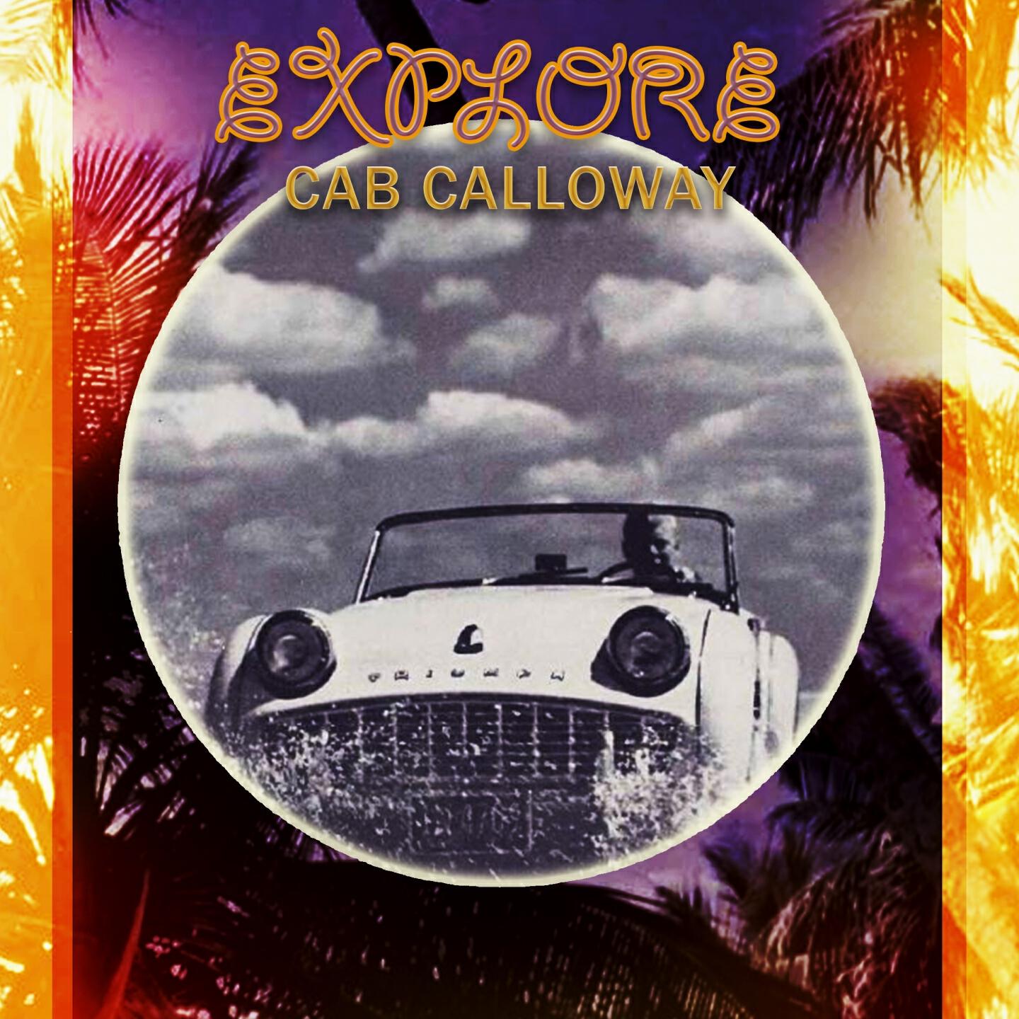 Cab Calloway - A Blue Serge suit with a Belt in the Back