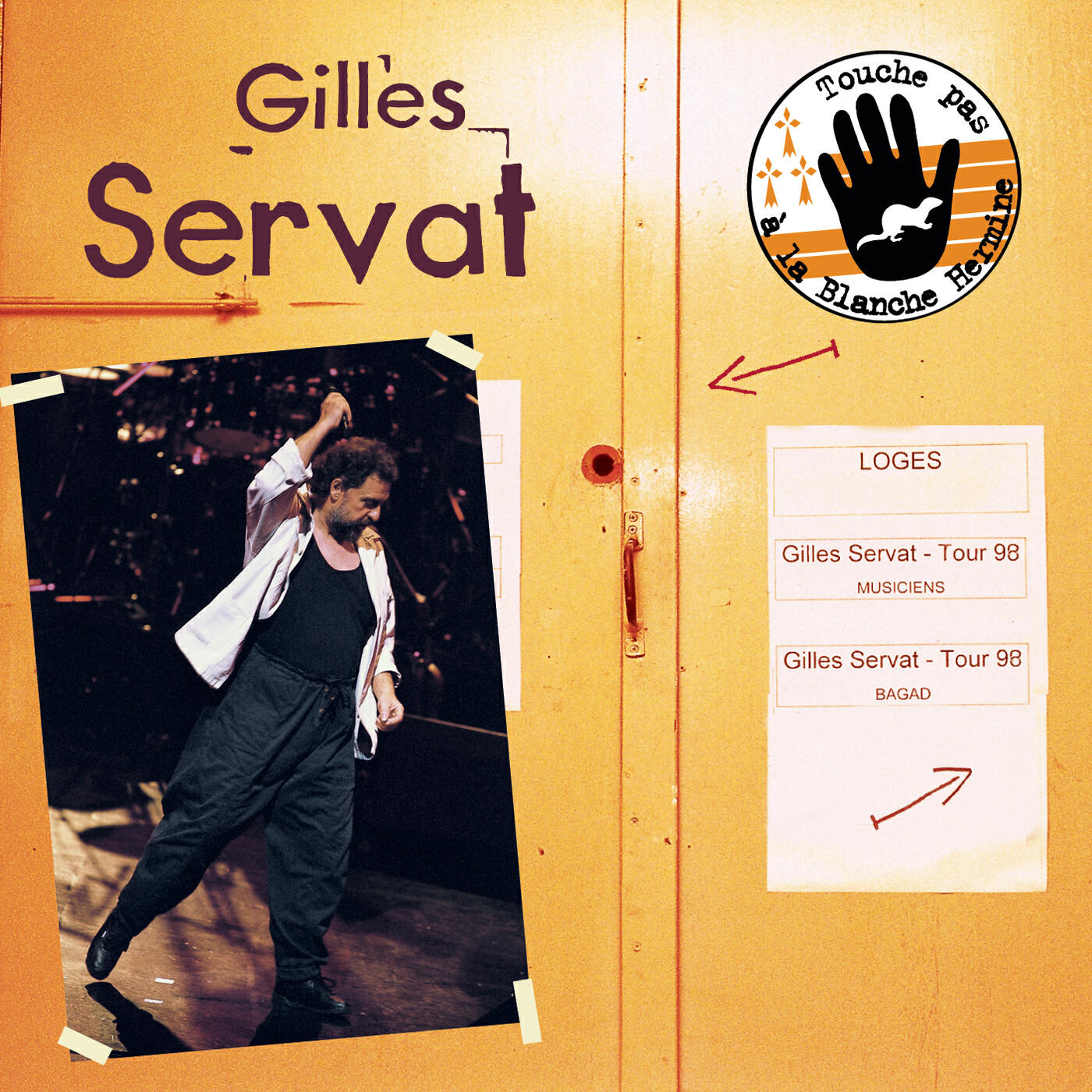 Gilles Servat - Touche pas a la blanche Hermine (Live)