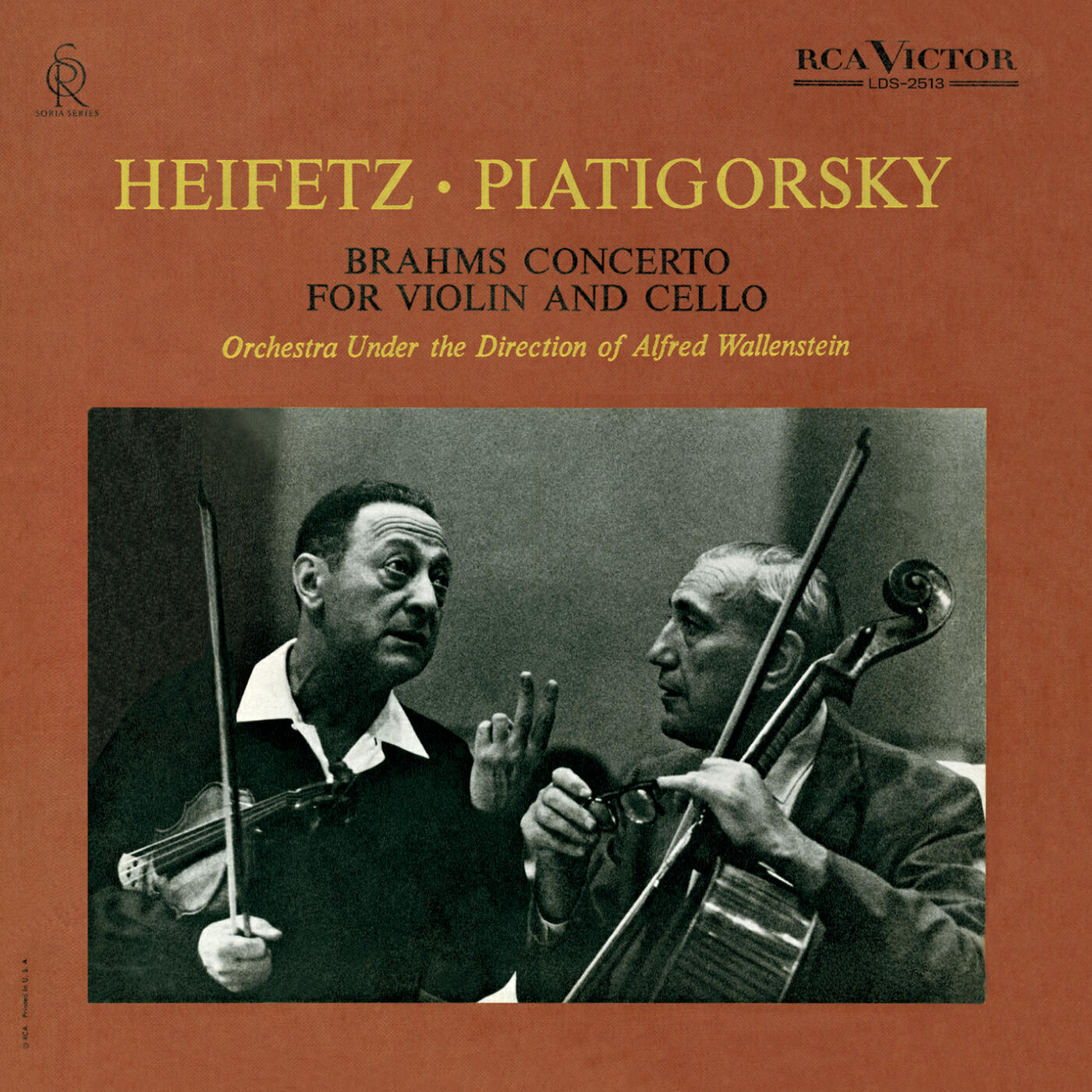 Gregor Piatigorsky - Concerto in A Minor for Violin and Cello, Op. 102: I. Allegro