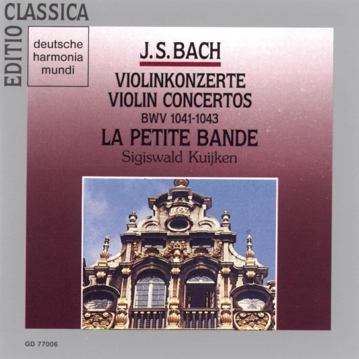 Sigiswald Kuijken - Concerto for 2 Violins, Strings and B.c. in D minor, BWV 1043: Vivace