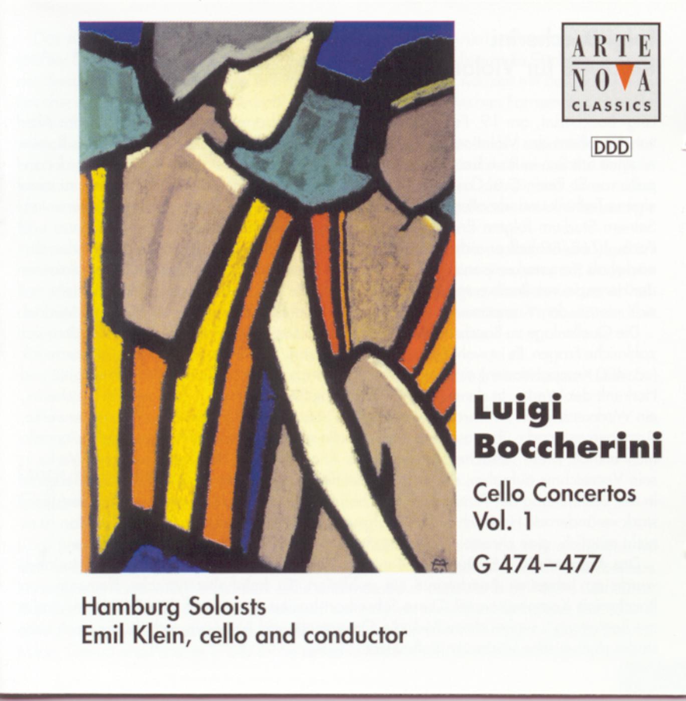 Emil Klein - Cello Concerto No. 4 in C Major, G. 477: III. Allegro