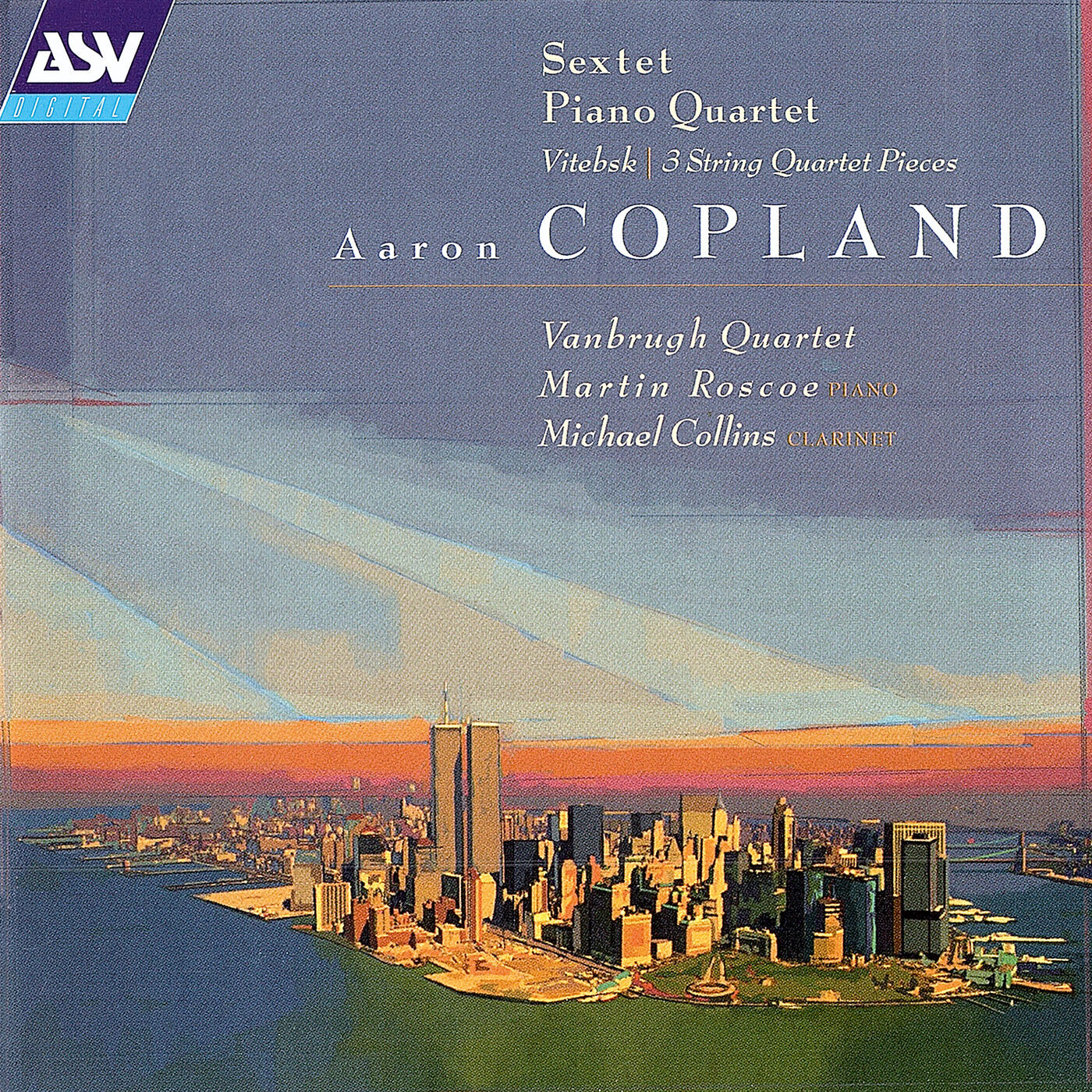 Vanbrugh Quartet - Copland: Sextet for string quartet, clarinet and piano - 1. Allegro vivace -
