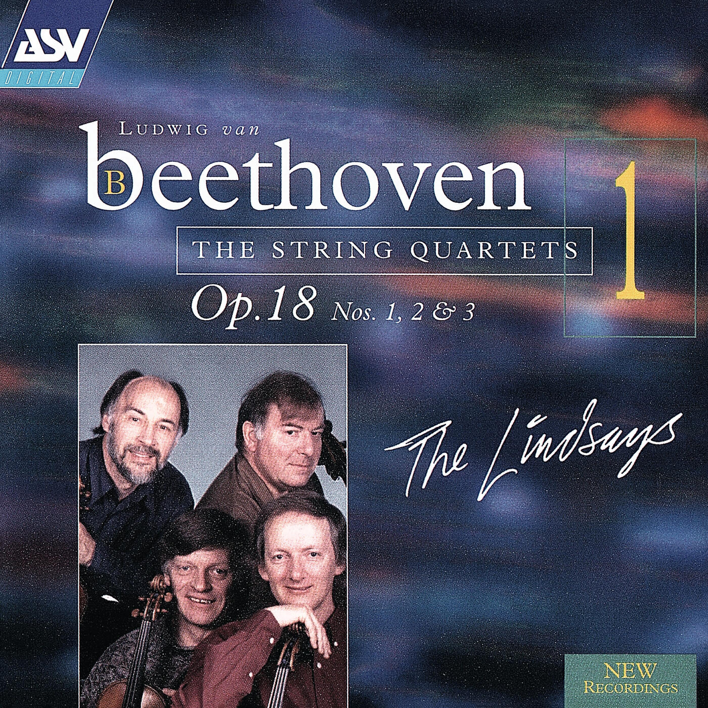 The Lindsays - Beethoven: String Quartet in F, Op.18 No.1 - 2. Adagio affettuoso ed appassionato