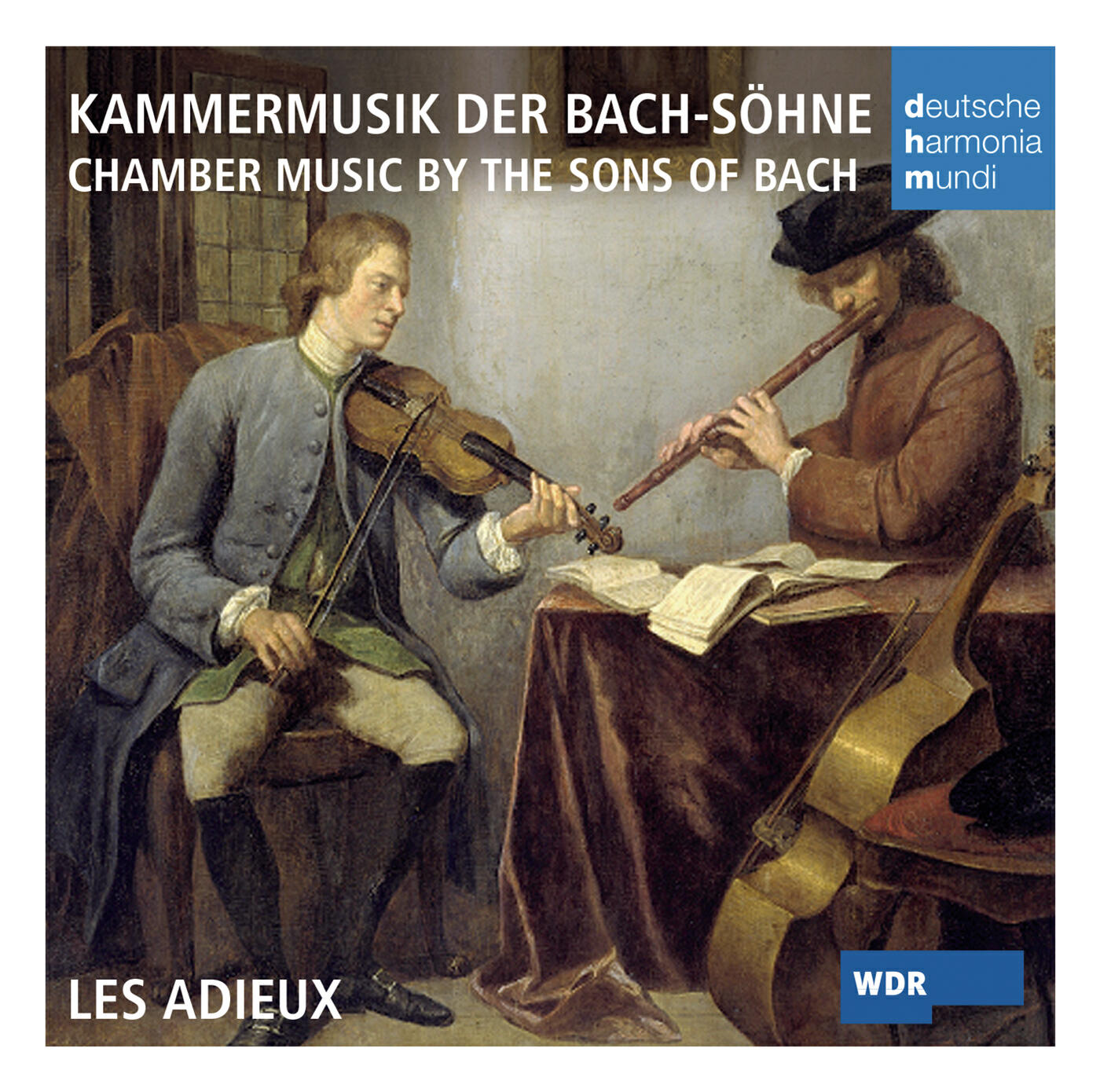 Les Adieux - Sinfonia for 2 Violins and B.c. in D major, H 585: Tempo di Minuetto