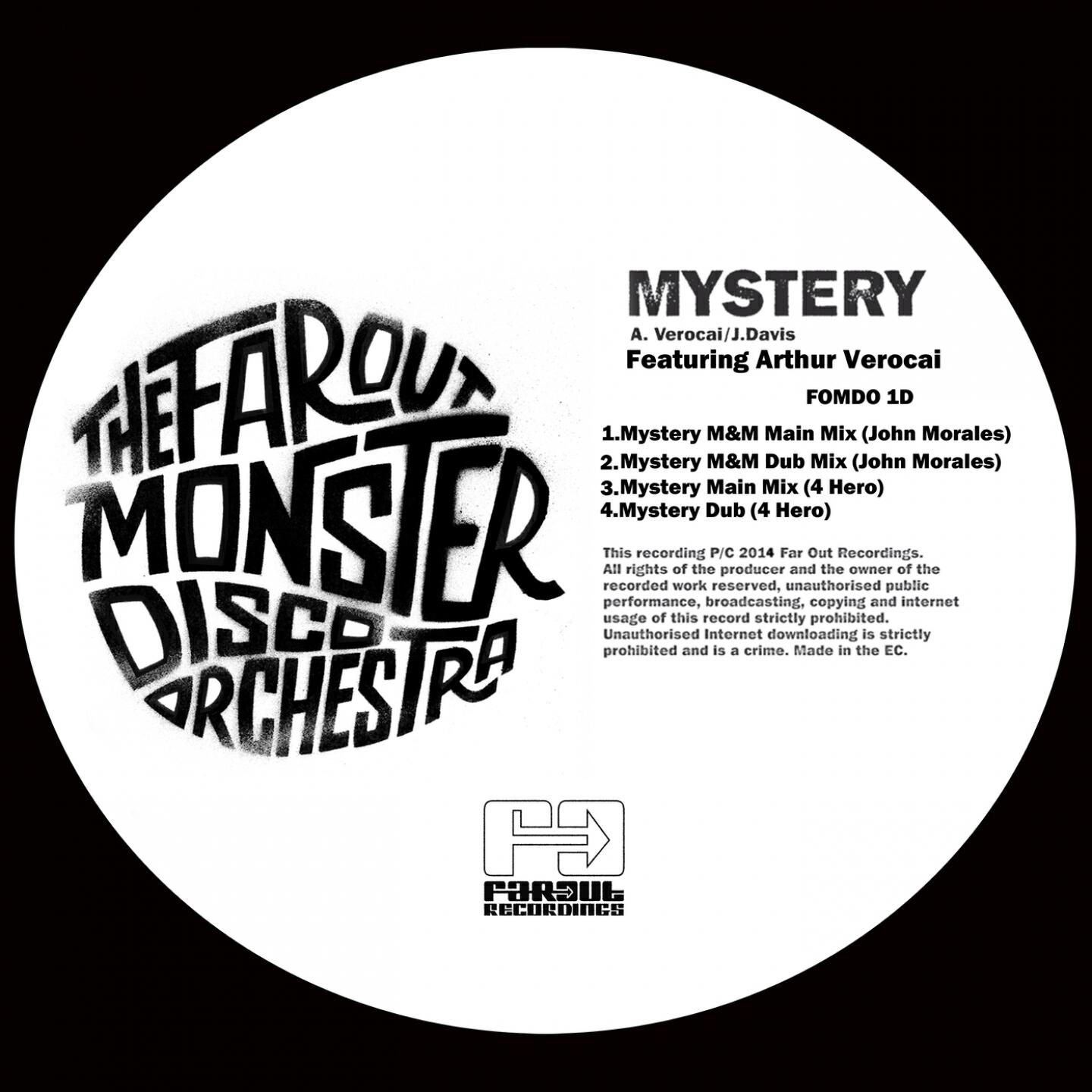 The Far Out Monster Disco Orchestra - Mystery (4 Hero Main Mix)