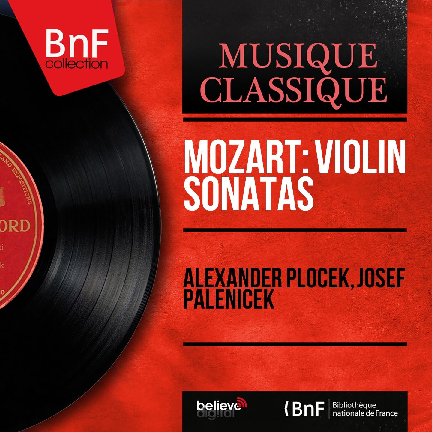 Постер альбома Mozart: Violin Sonatas (Mono Version)