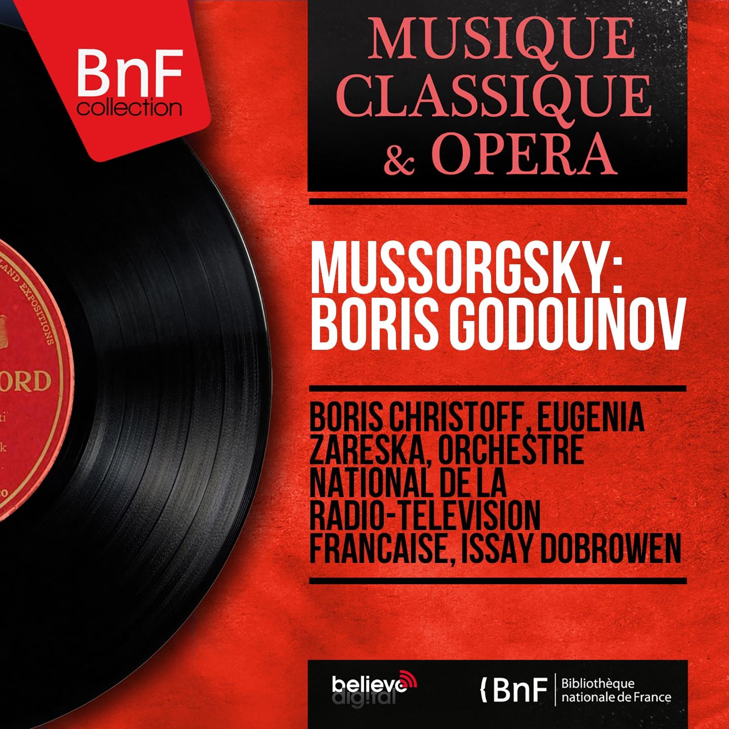 Постер альбома Mussorgsky: Boris Godounov (Arranged by Nikolai Rimsky-Korsakov, Mono Version)