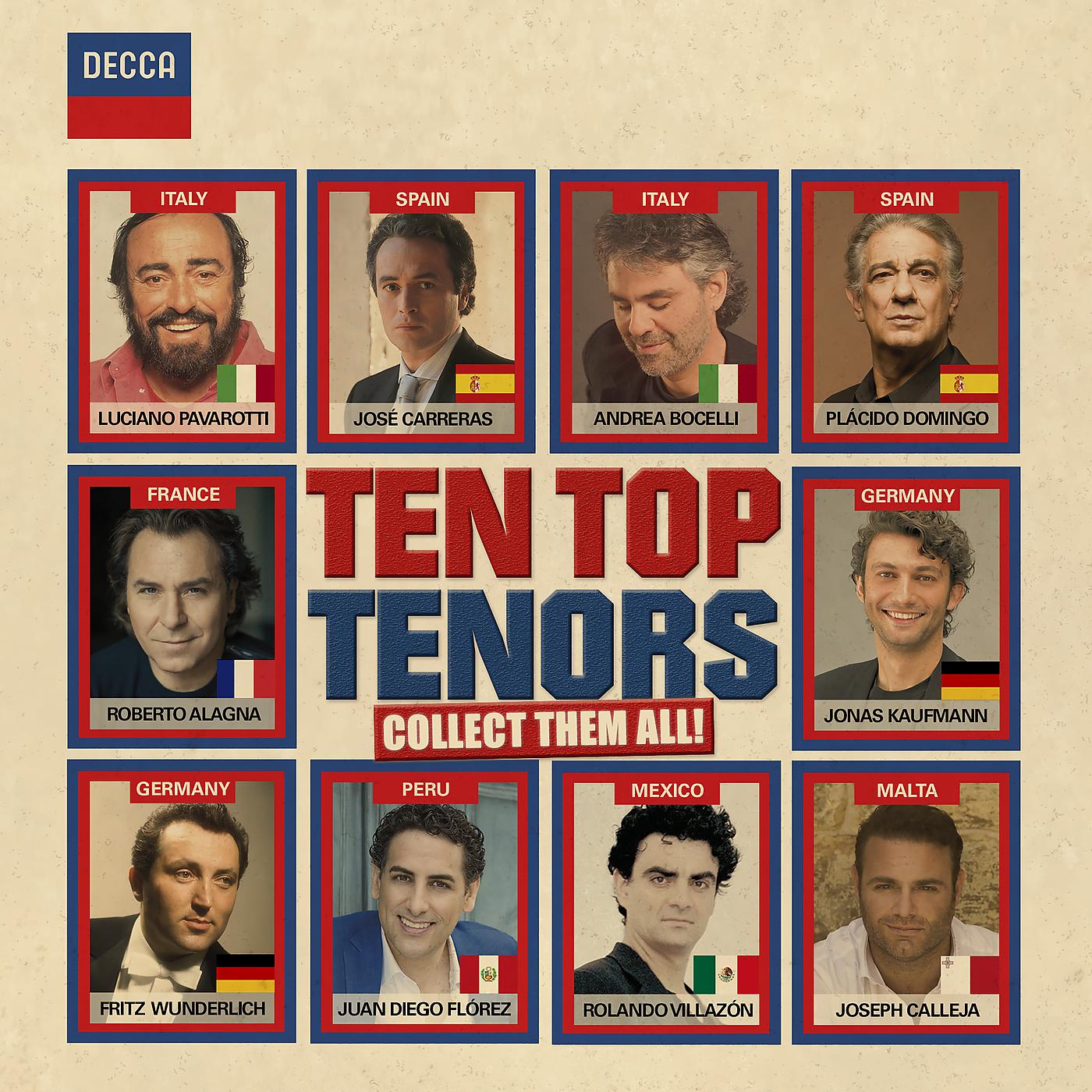 Постер альбома Ten Top Tenors