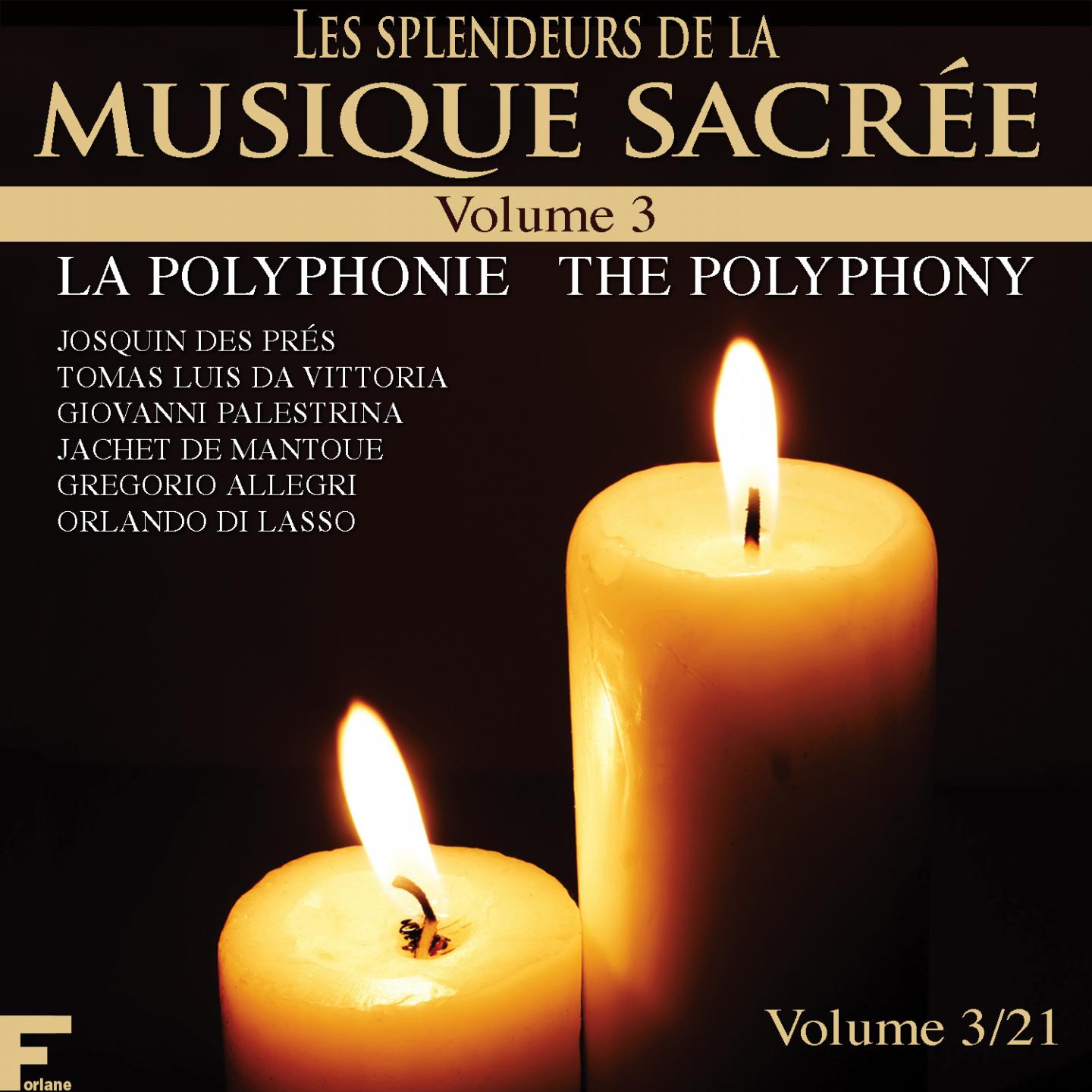 Постер альбома Les splendeurs de la musique sacrée, Vol. 3